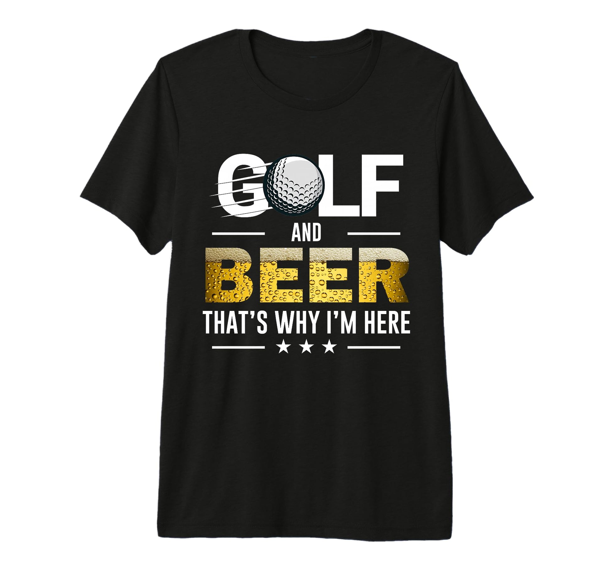 Golf And Beer Joke Dad Funny Fathers T-Shirt - Novelty Apparel Men Women - T-Shirt, Sweatshirt, Hoodie