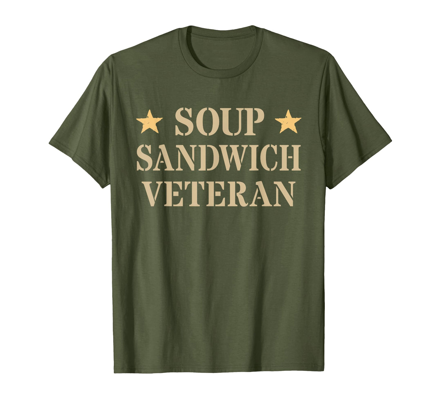 Funny Soup Sandwich Veteran Proud T-Shirt - Aesthetic Graphic for Adults - T-Shirt, Sweatshirt, Hoodie