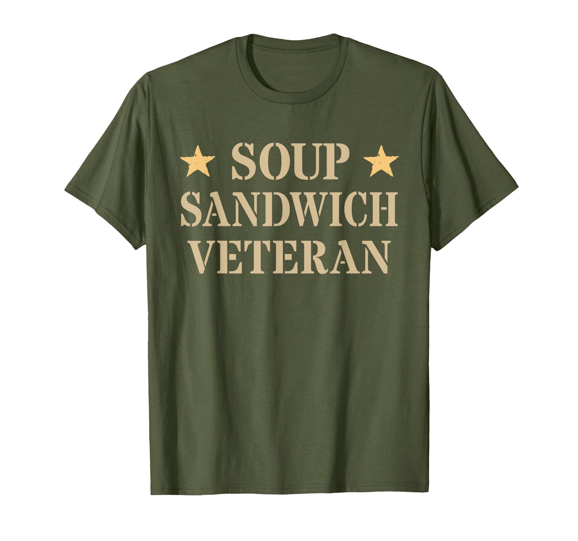 Funny Soup Sandwich Veteran Proud T-Shirt - Aesthetic Graphic for Adults - T-Shirt, Sweatshirt, Hoodie