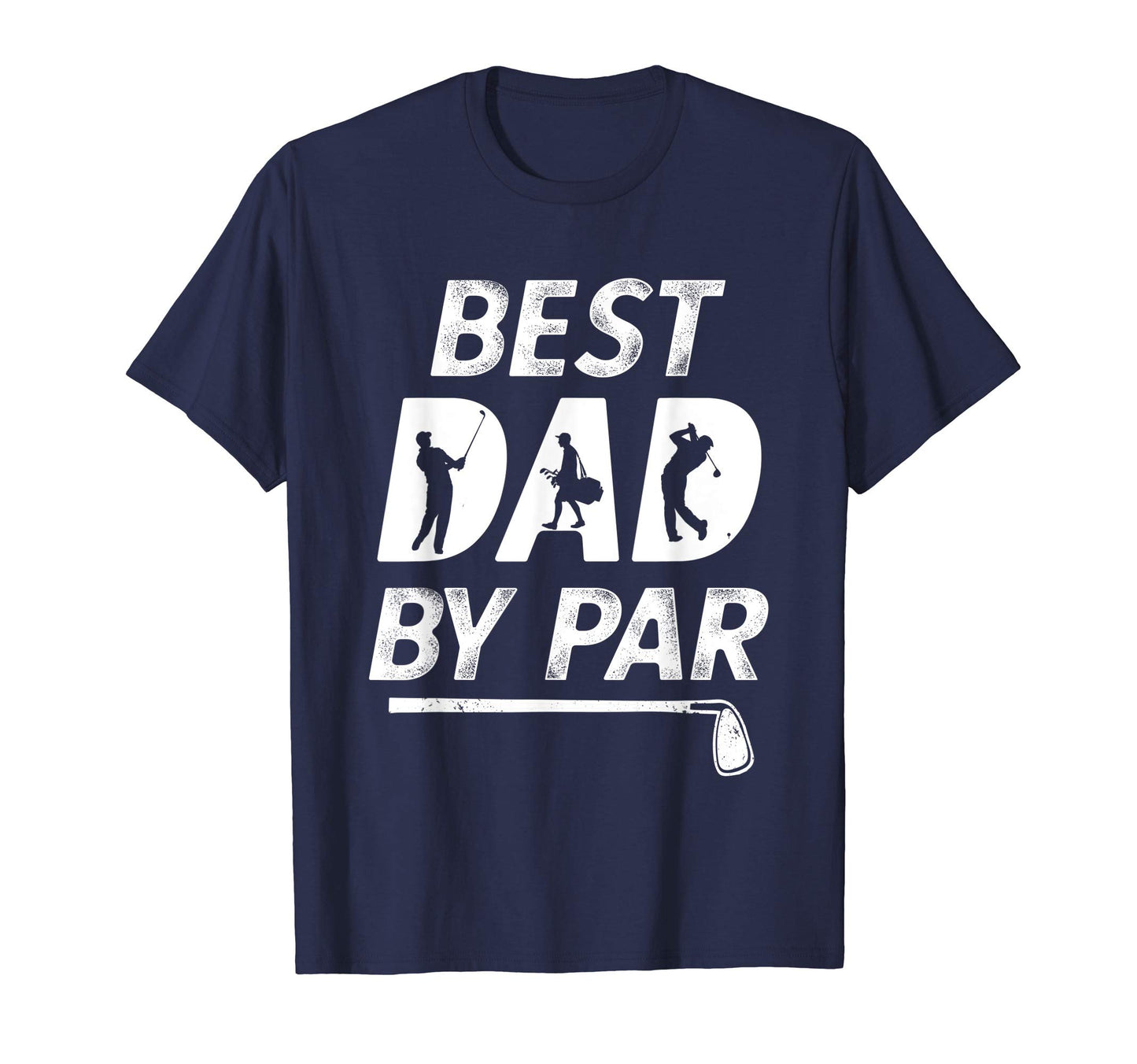 Mens Best Dad Par Funny Golf Pun T-Shirt - Minimalist Print for Adults - T-Shirt, Sweatshirt, Hoodie