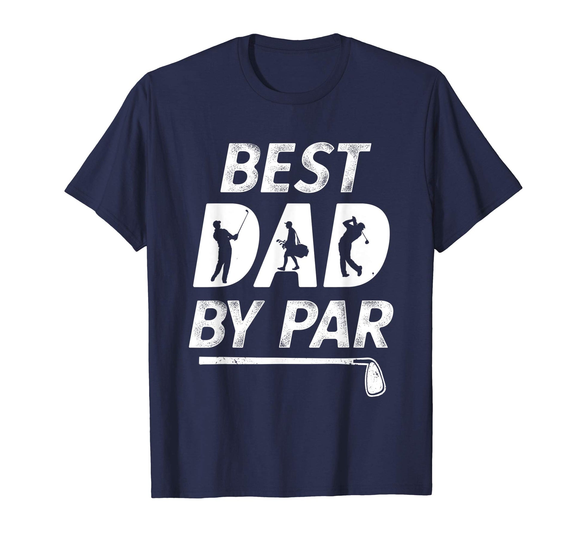 Mens Best Dad Par Funny Golf Pun T-Shirt - Minimalist Print for Adults - T-Shirt, Sweatshirt, Hoodie
