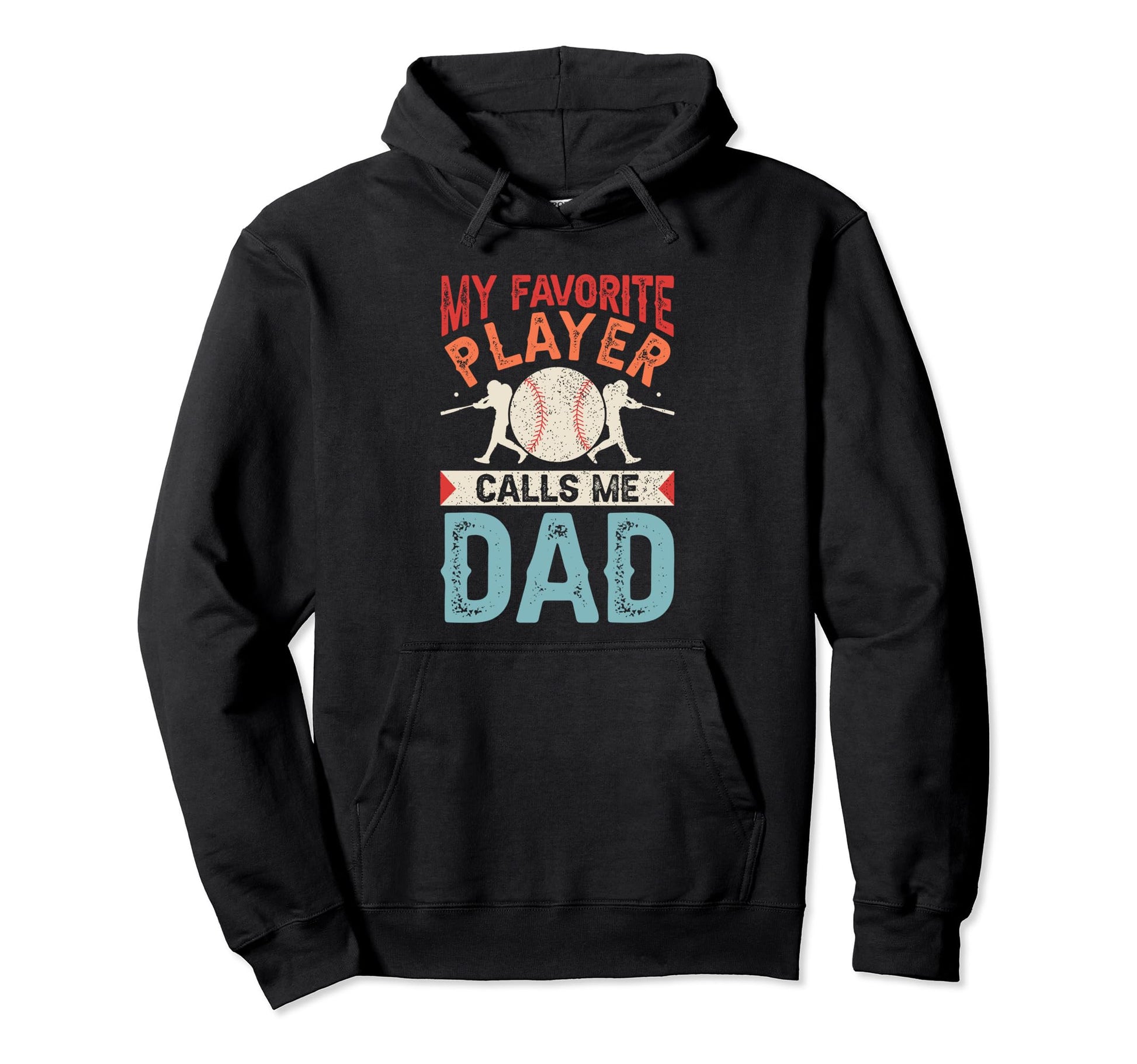 My Favorite Baseball Player Calls Me Hoodie - Minimalist Print for Adults - T-Shirt, Sweatshirt, Hoodie