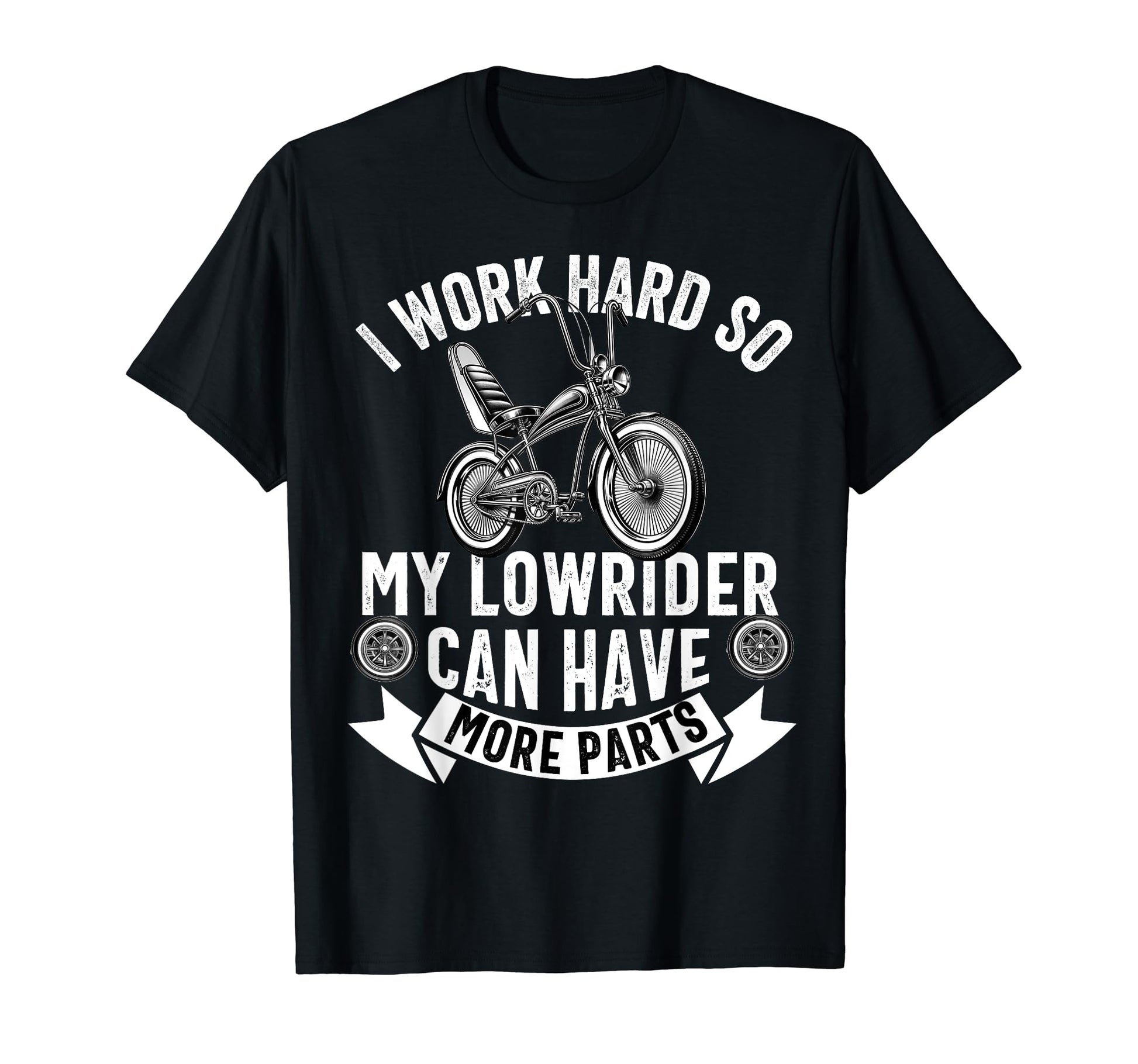 Lowrider Bike Bicycle Dad Low Riding T-Shirt - Aesthetic Graphic Unisex - T-Shirt, Sweatshirt, Hoodie