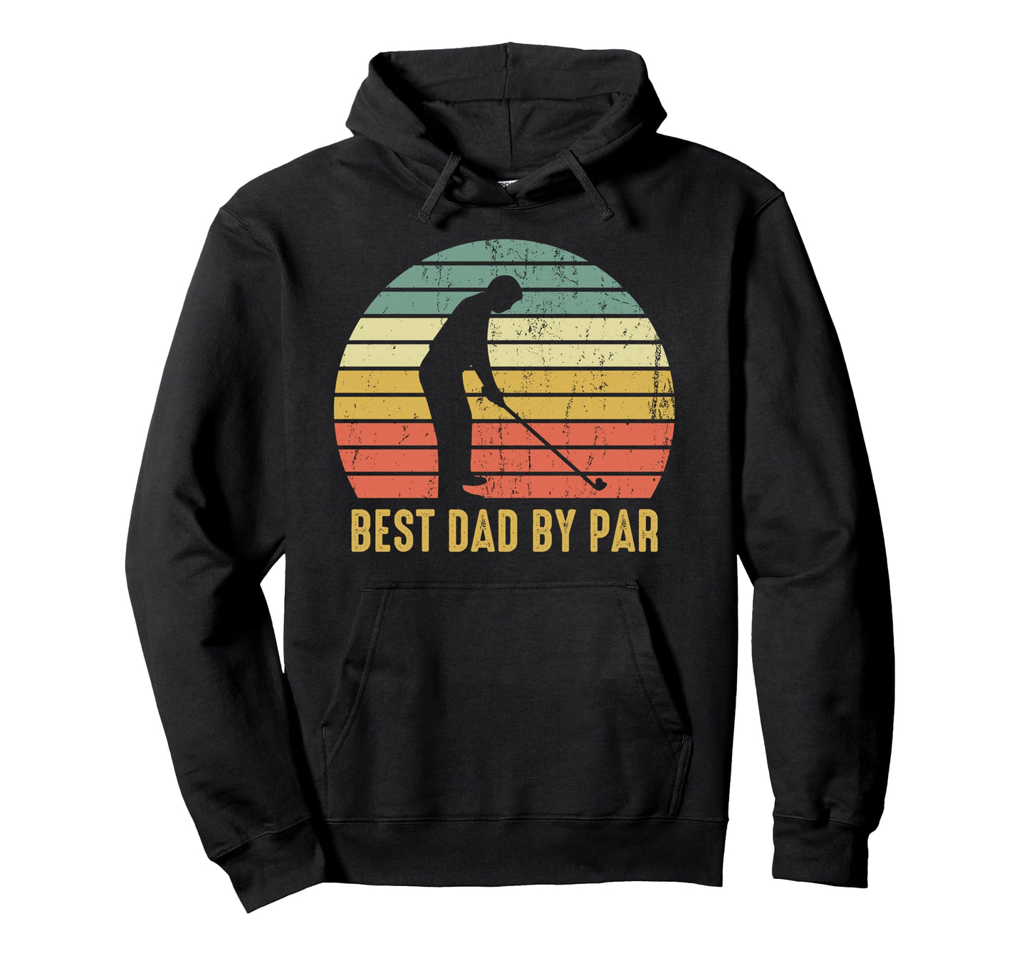 Best Dad Par Golf Fathers Day Golfer Hoodie - Minimalist Print Unisex - T-Shirt, Sweatshirt, Hoodie