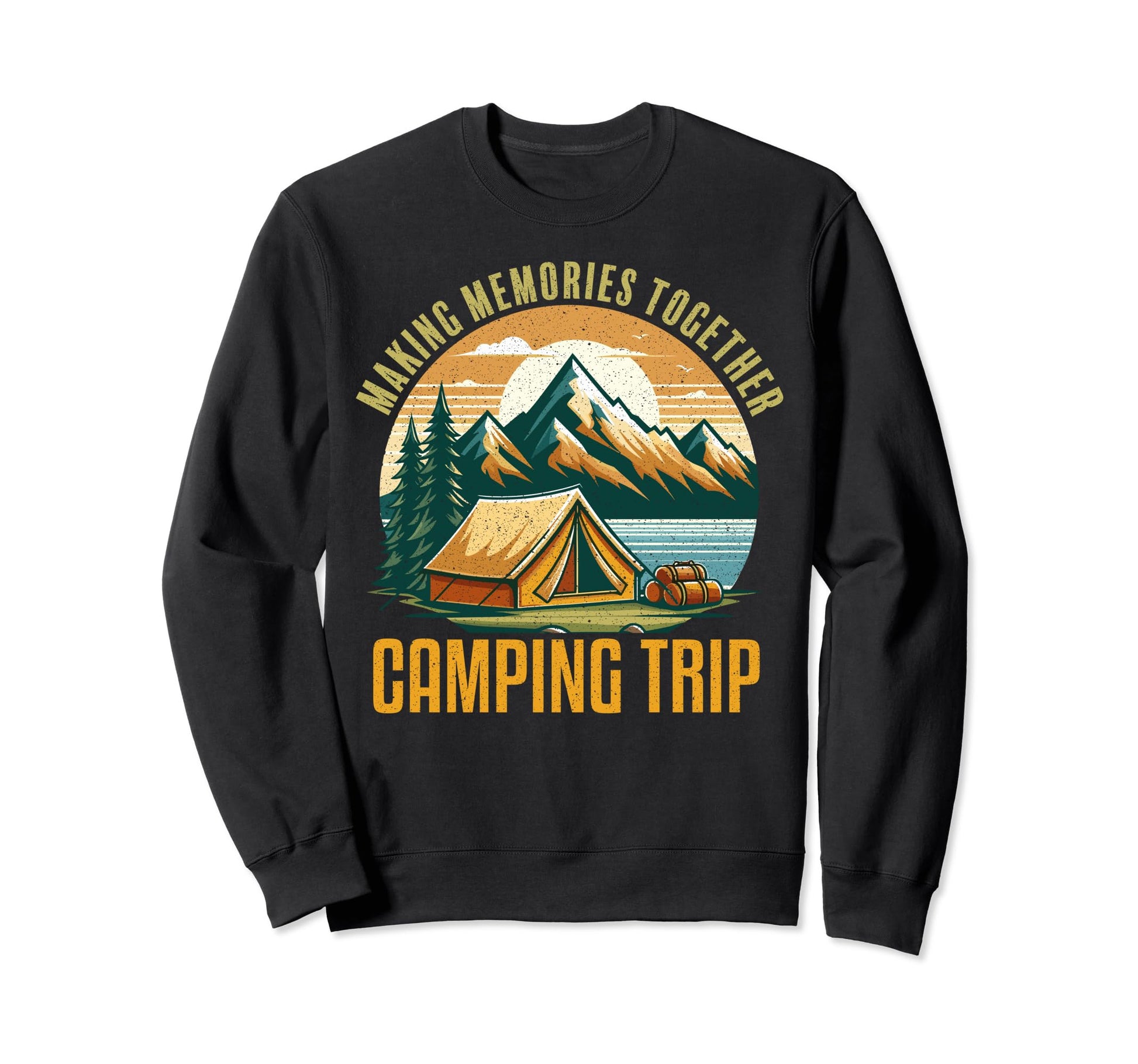 Camping Matching Family Camper Sweatshirt - Streetwear Style Men Women - T-Shirt, Sweatshirt, Hoodie