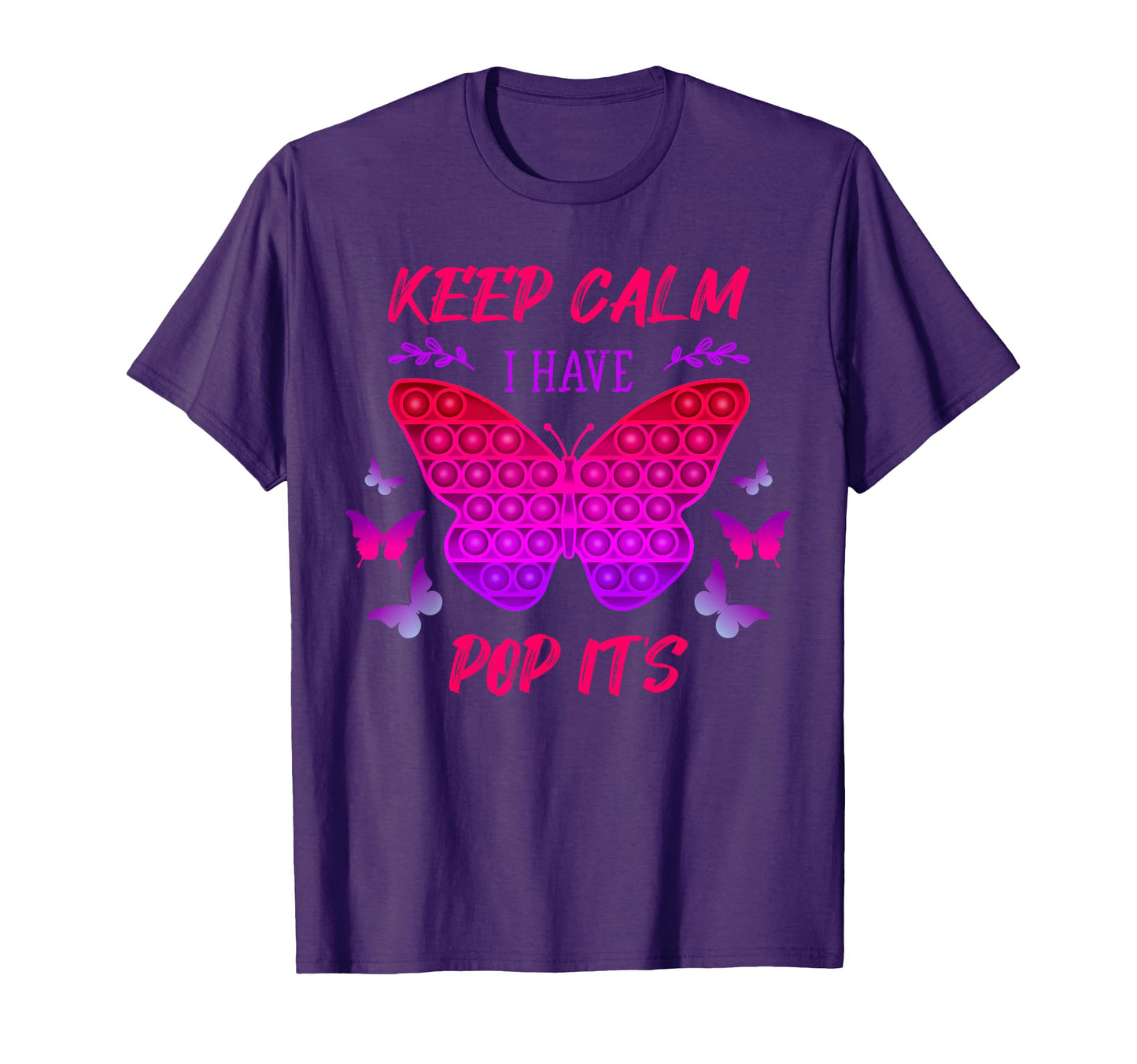 Fidget Toy Pop It Butterfly Fidget Toy T-Shirt - Unique Graphic for Adults - T-Shirt, Sweatshirt, Hoodie