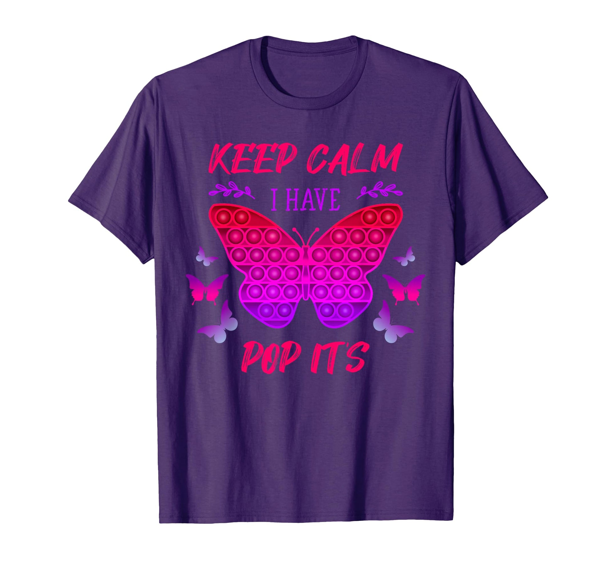 Fidget Toy Pop It Butterfly Fidget Toy T-Shirt - Unique Graphic for Adults - T-Shirt, Sweatshirt, Hoodie