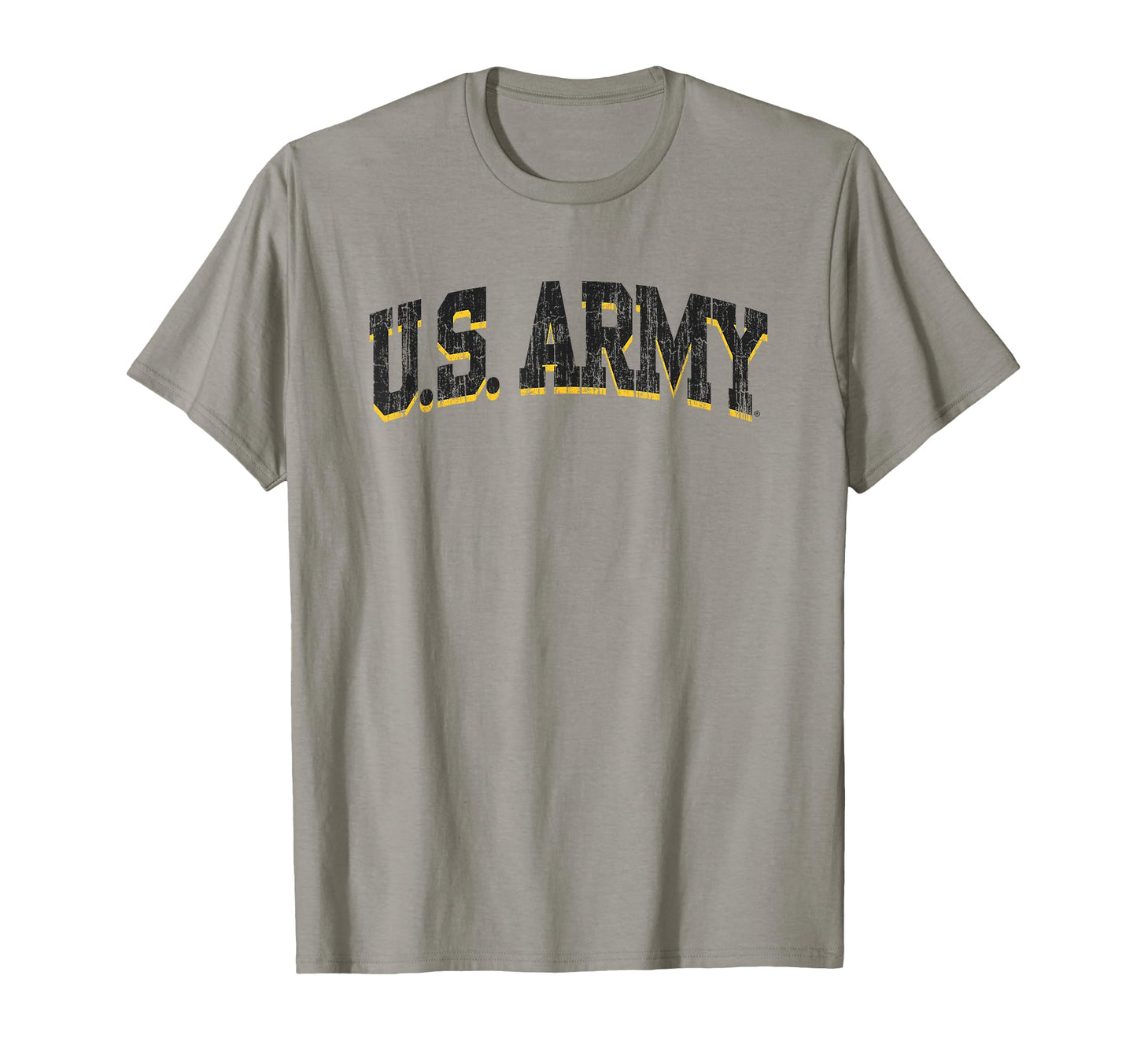 U S Army Military Gray Officially T-Shirt - Custom Art Print Men Women - T-Shirt, Sweatshirt, Hoodie