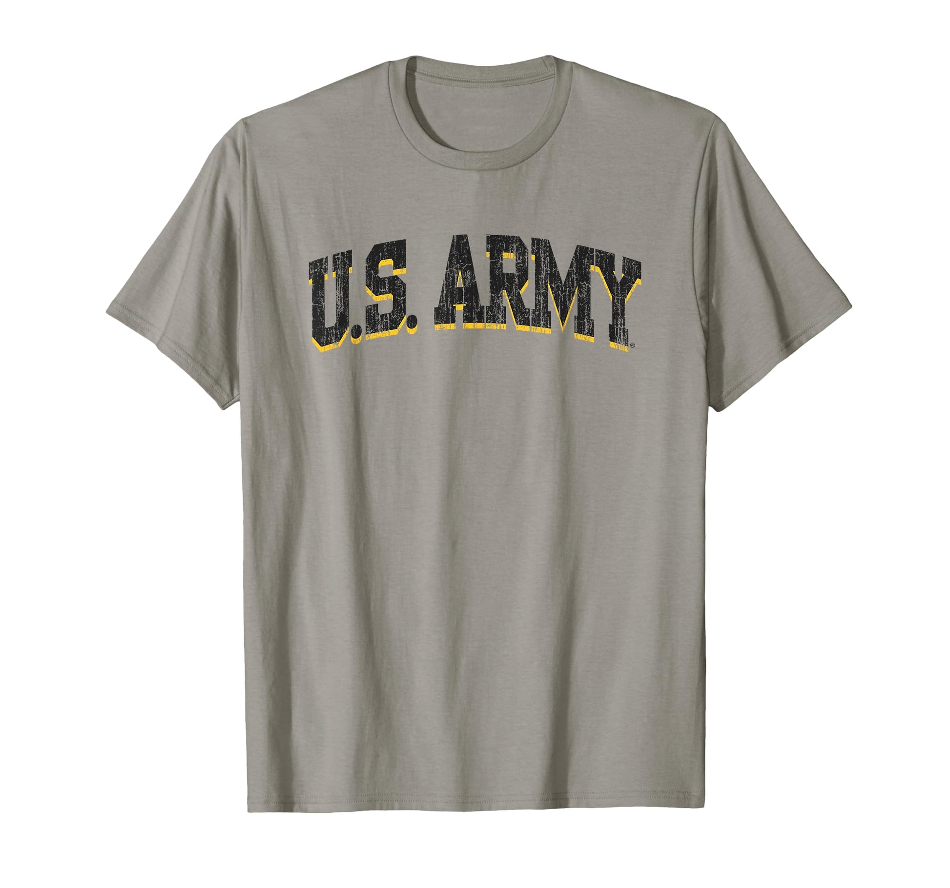 U S Army Military Gray Officially T-Shirt - Custom Art Print Men Women - T-Shirt, Sweatshirt, Hoodie