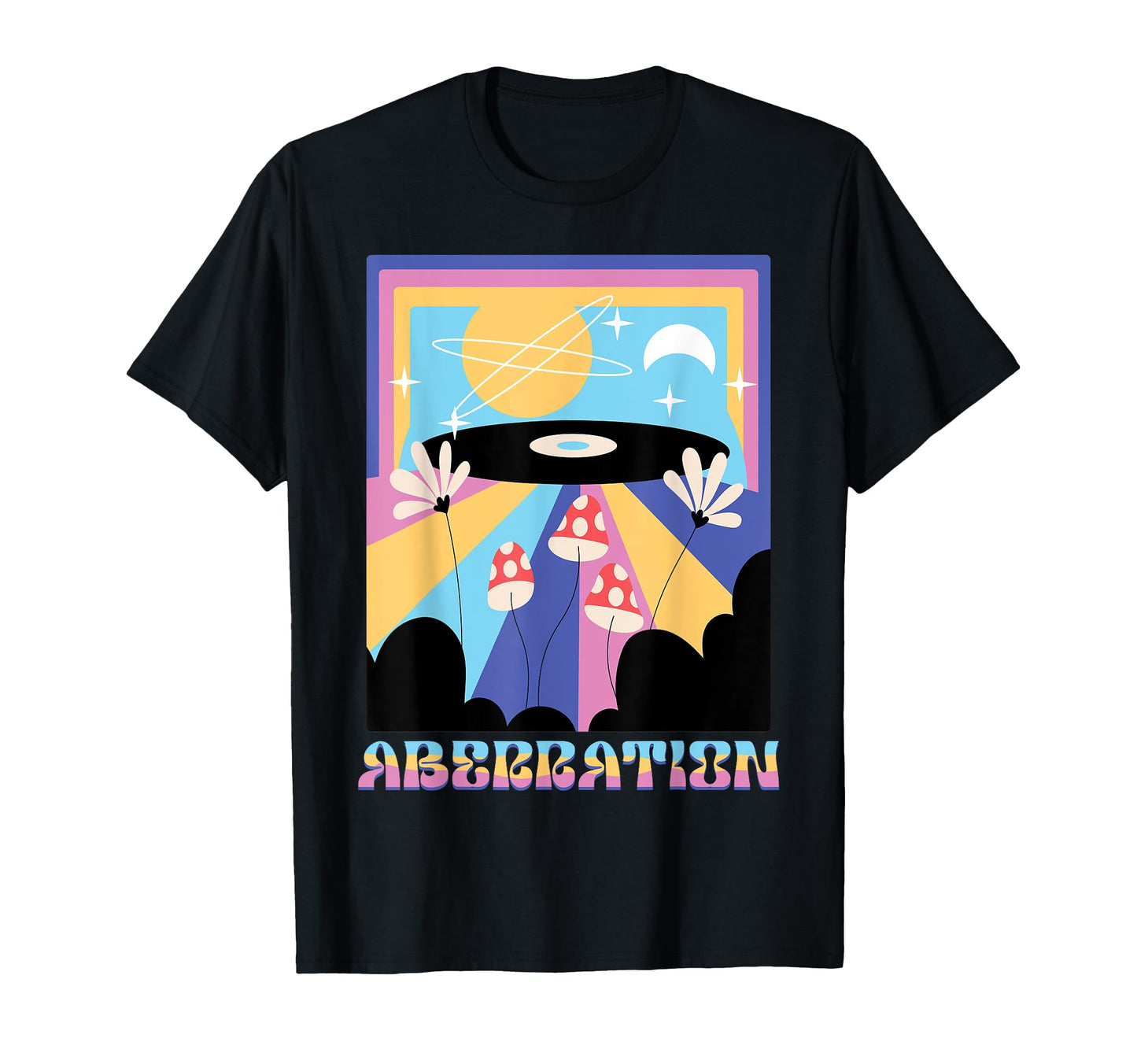 Psychedelic Aberration Indie T-Shirt - Aesthetic Graphic for Adults - T-Shirt, Sweatshirt, Hoodie