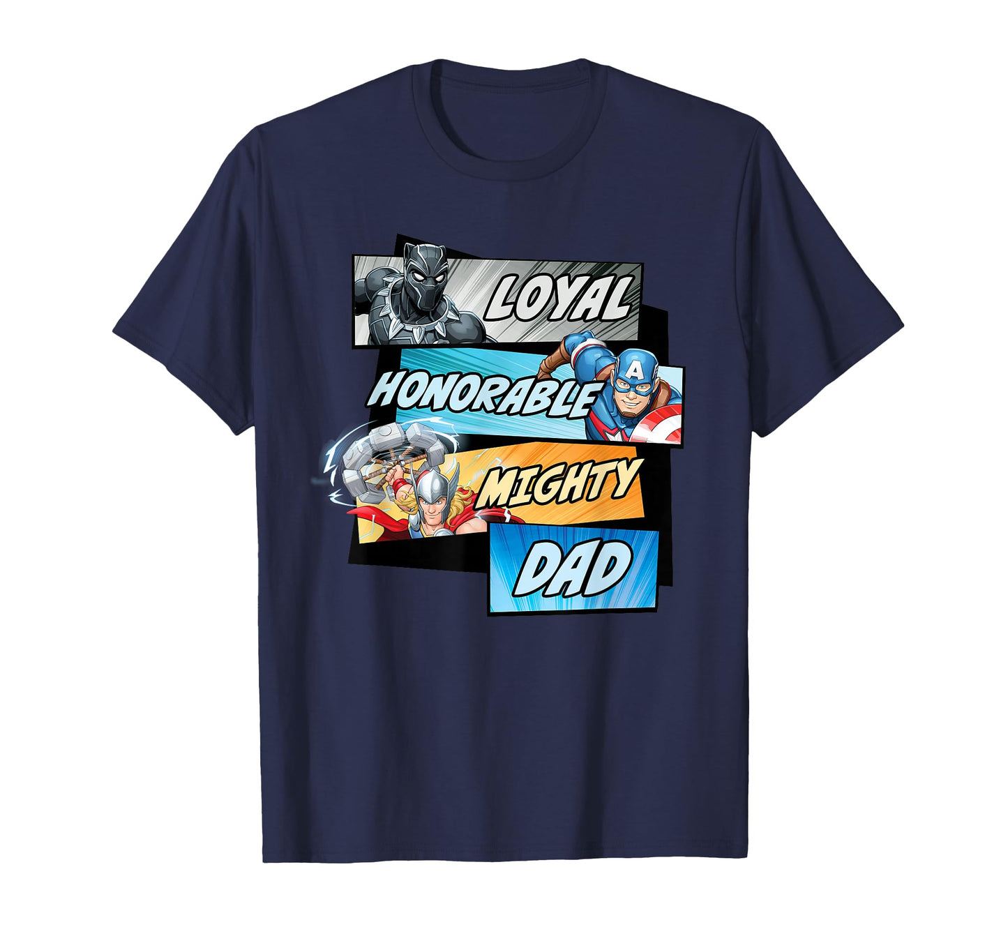 Marvel Avengers Super Hero Mighty Dad T-Shirt - Unique Graphic Men Women - T-Shirt, Sweatshirt, Hoodie
