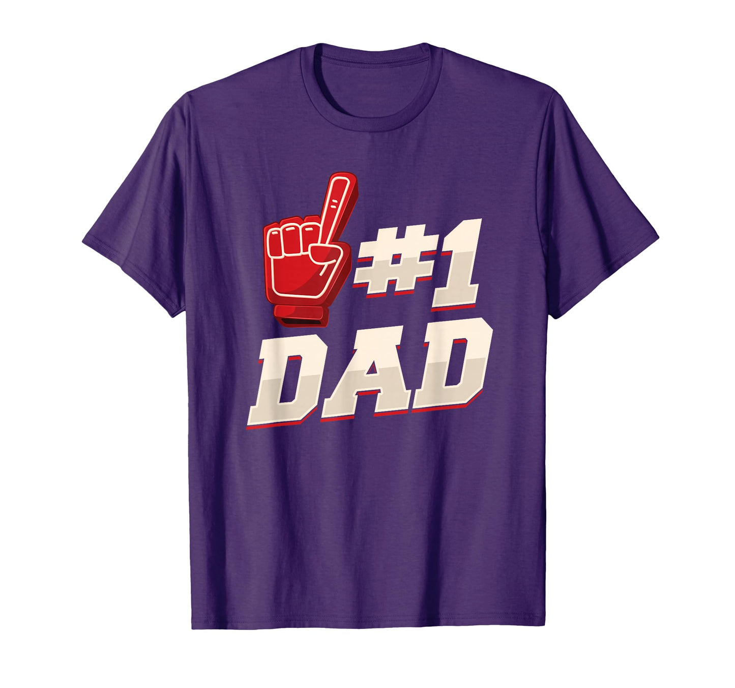 Athletic 1 Dad Number 1 Father Dad T-Shirt - Streetwear Style Unisex - T-Shirt, Sweatshirt, Hoodie