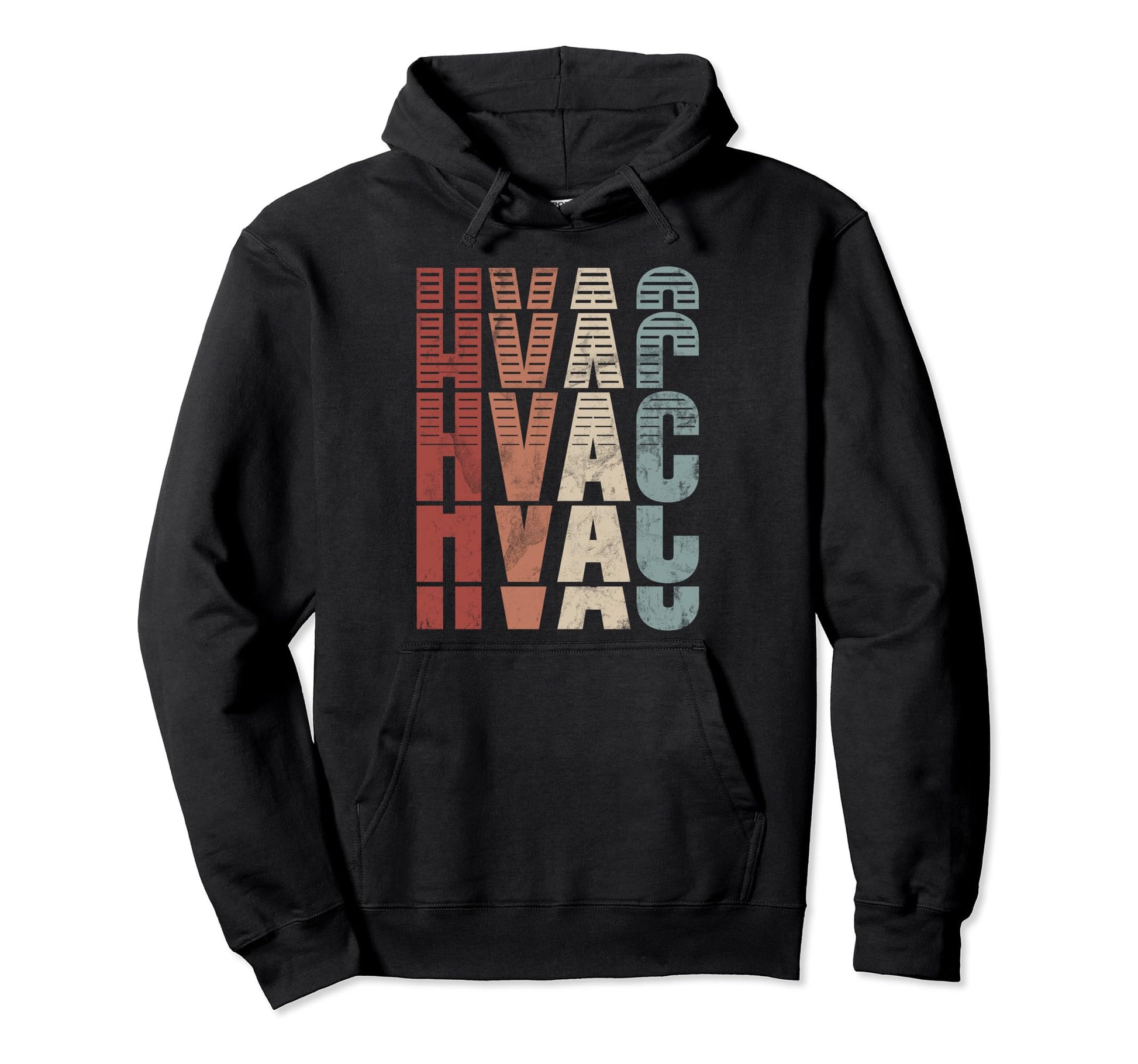 Hvac Tech Technician Heating Cooling Hoodie - Aesthetic Graphic for Adults - T-Shirt, Sweatshirt, Hoodie