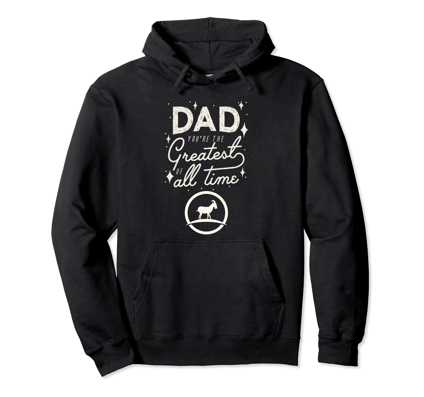 Goat Dad Best Dad Ever Gift Dad Husband Hoodie - Graphic Print for Adults - T-Shirt, Sweatshirt, Hoodie