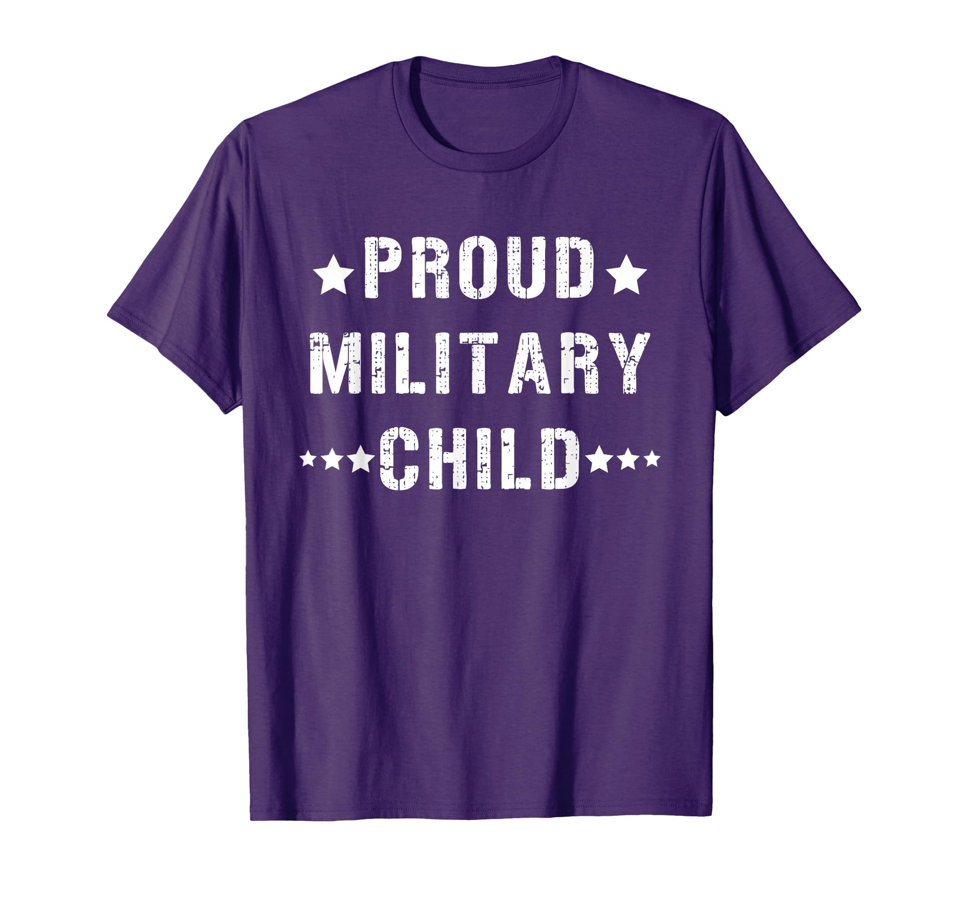 Purple Up Patriotic Free And Brave Dad T-Shirt - Minimalist Print Unisex - T-Shirt, Sweatshirt, Hoodie