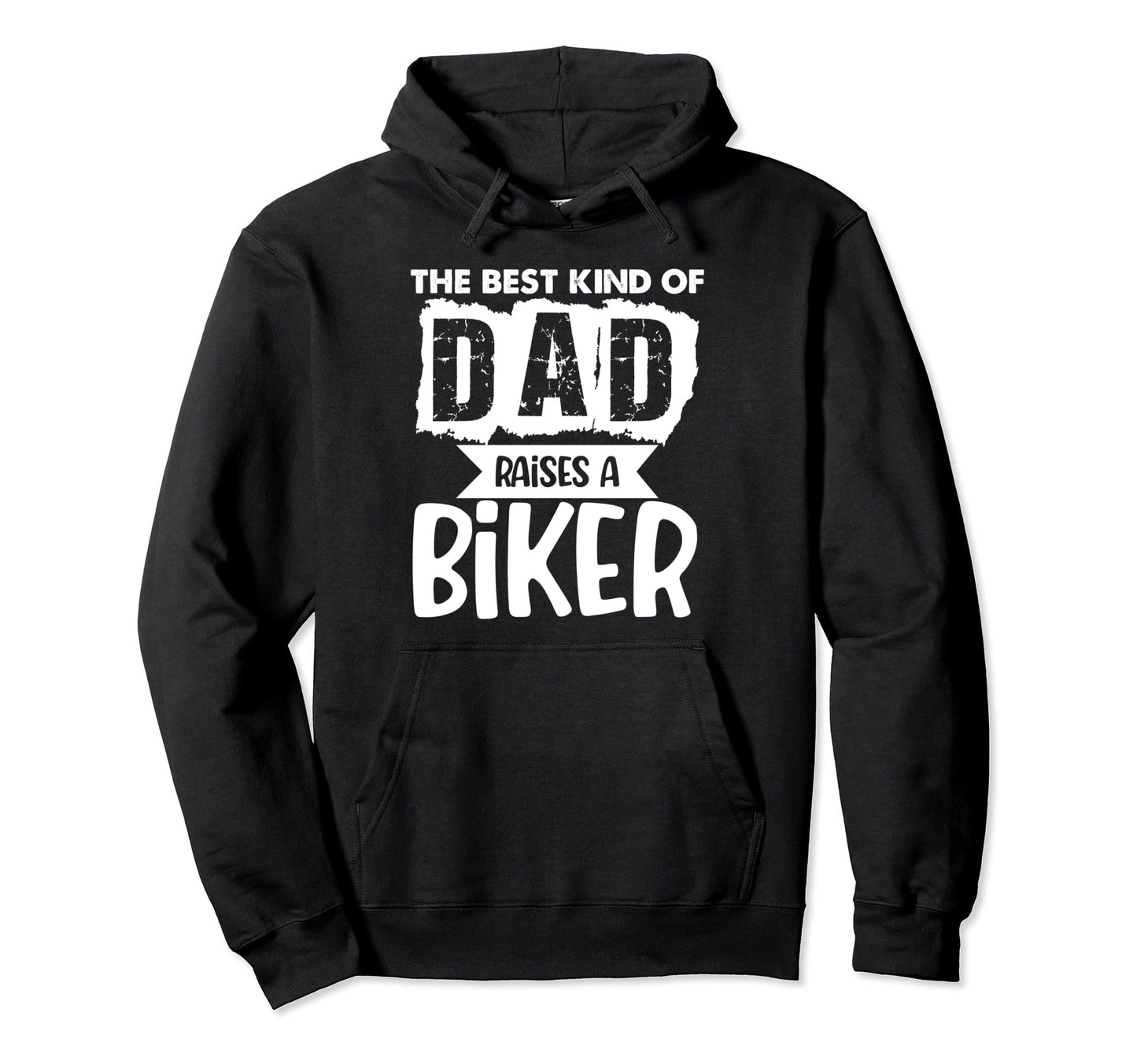 Motorcycle Biker Dad Father Gift Hoodie - Casual Everyday Wear Men Women - T-Shirt, Sweatshirt, Hoodie