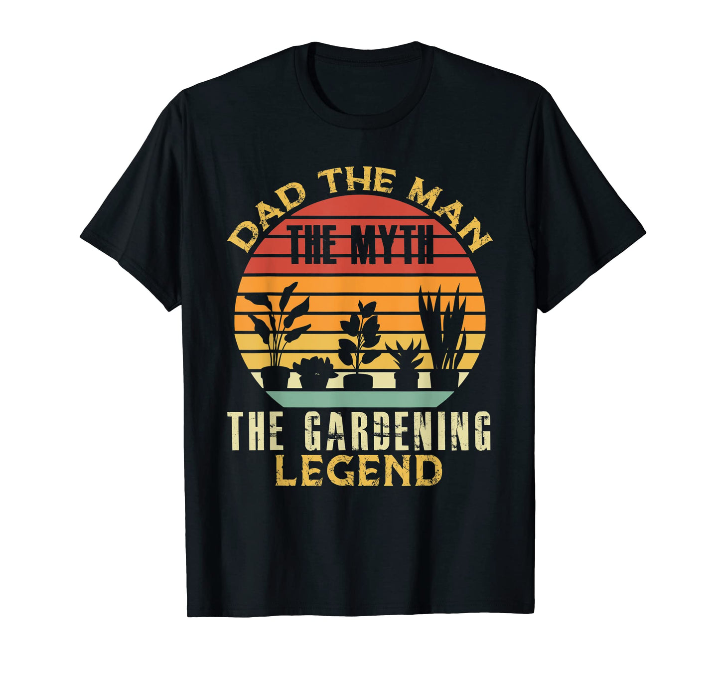 Mens Gardener Dad Myth Gardening T-Shirt - Casual Everyday Wear for Adults - T-Shirt, Sweatshirt, Hoodie