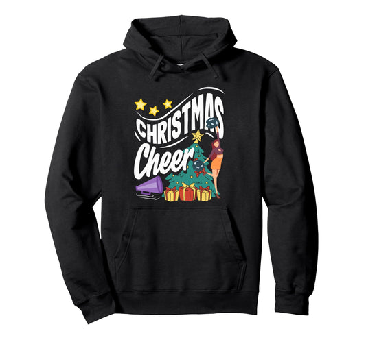 Cheer Cheerleading Cheer Hoodie - Trendy Graphic for Adults - T-Shirt, Sweatshirt, Hoodie