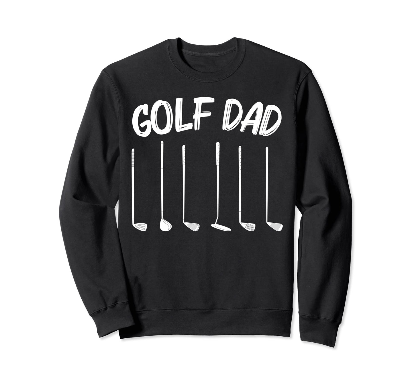 Golf Dad Papa Par Golf Ball Golfer Sweatshirt - Unique Graphic for Adults - T-Shirt, Sweatshirt, Hoodie