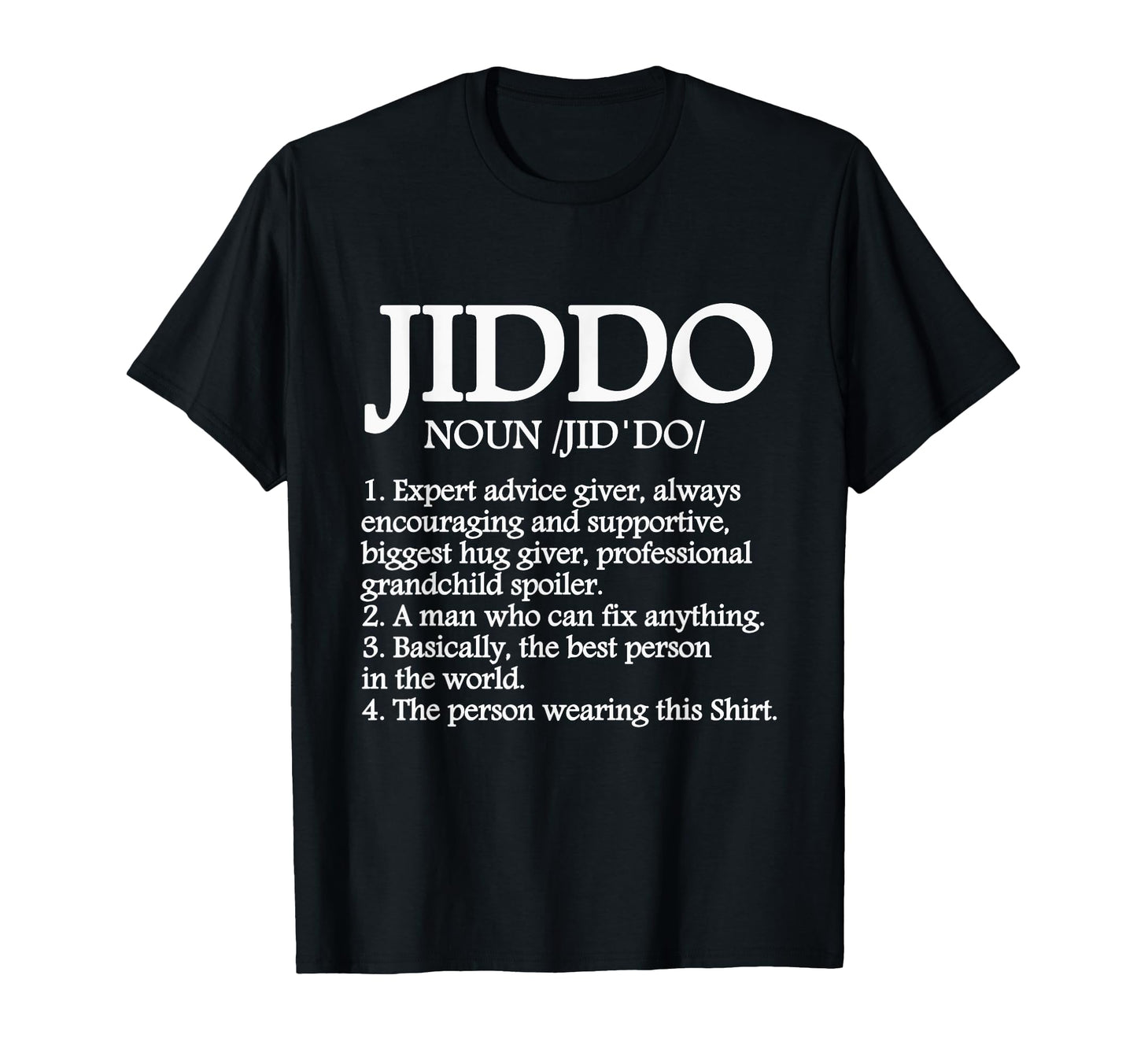 Jiddo Definition T-Shirt - Minimalist Print for Adults - T-Shirt, Sweatshirt, Hoodie