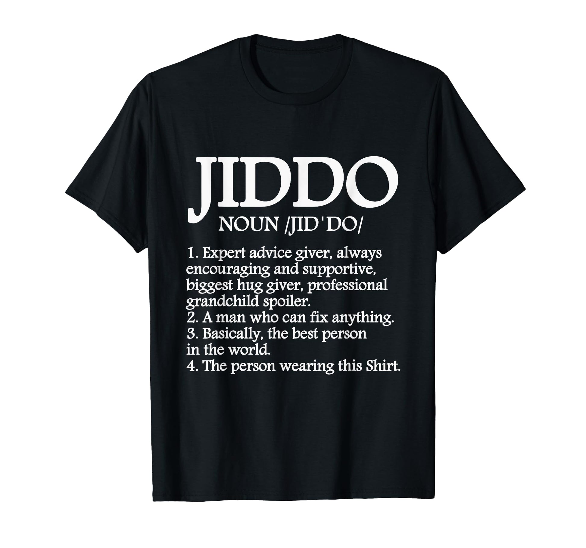 Jiddo Definition T-Shirt - Minimalist Print for Adults - T-Shirt, Sweatshirt, Hoodie