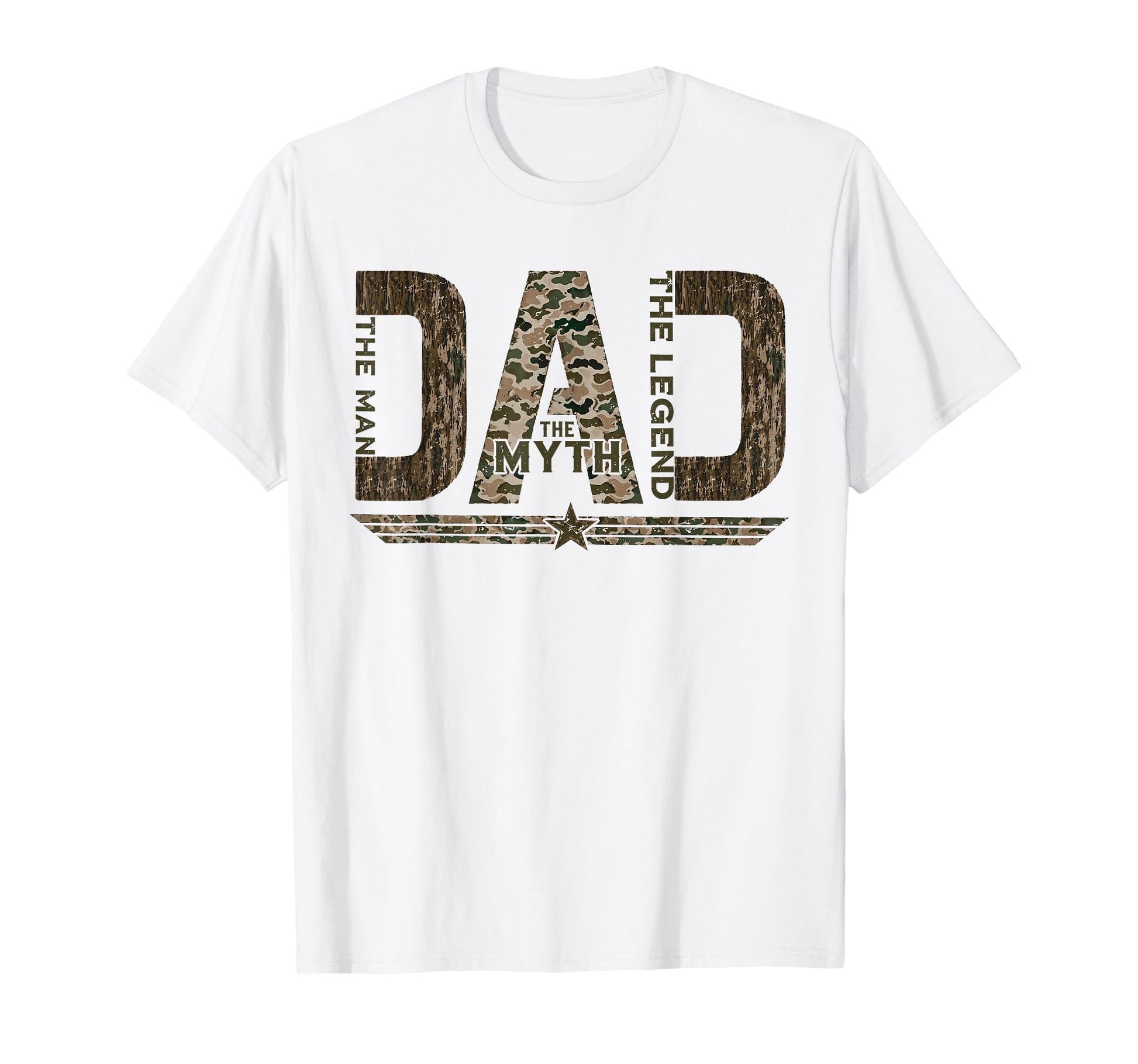 Hunting Dad Best Dad Ever Dad Myth T-Shirt - Graphic Print for Adults - T-Shirt, Sweatshirt, Hoodie
