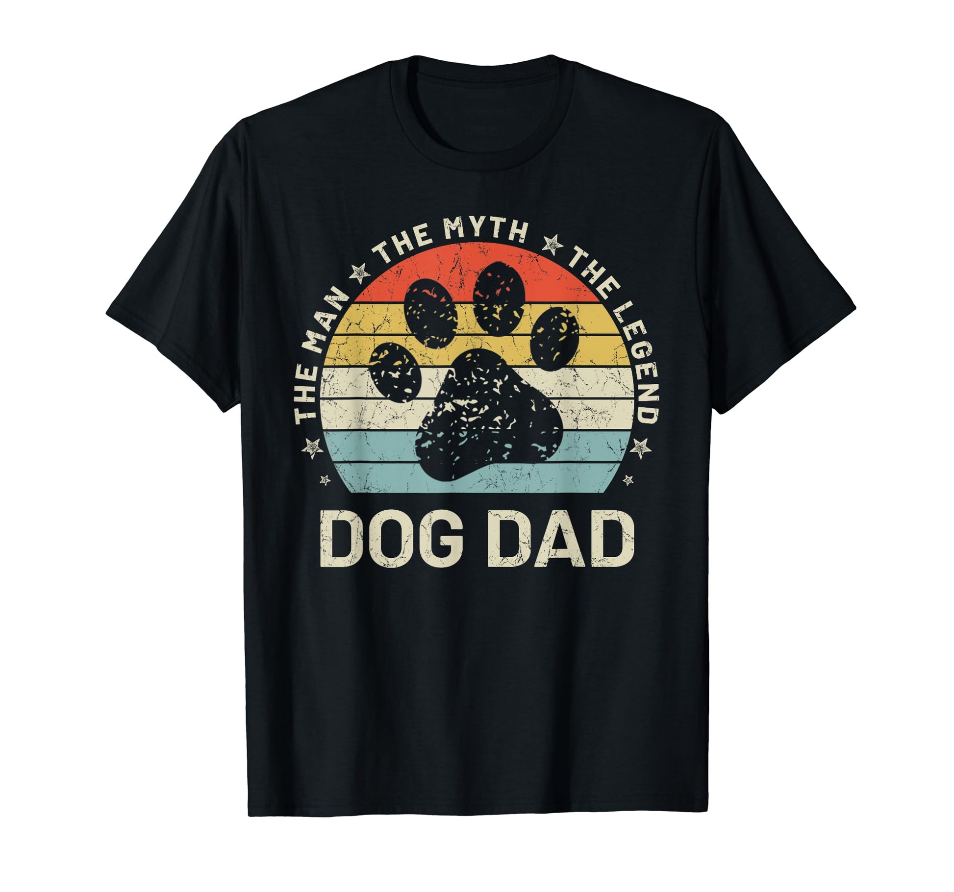 Dog Dad Funny Gifts Myth Legend Dog Dad T-Shirt - Unique Graphic for Adults - T-Shirt, Sweatshirt, Hoodie