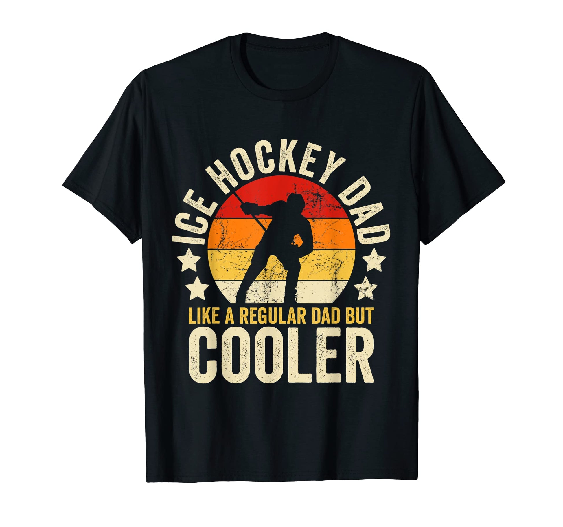 Mens Ice Hockey Dad Like Regular Dad T-Shirt - Casual Everyday Wear Unisex - T-Shirt, Sweatshirt, Hoodie
