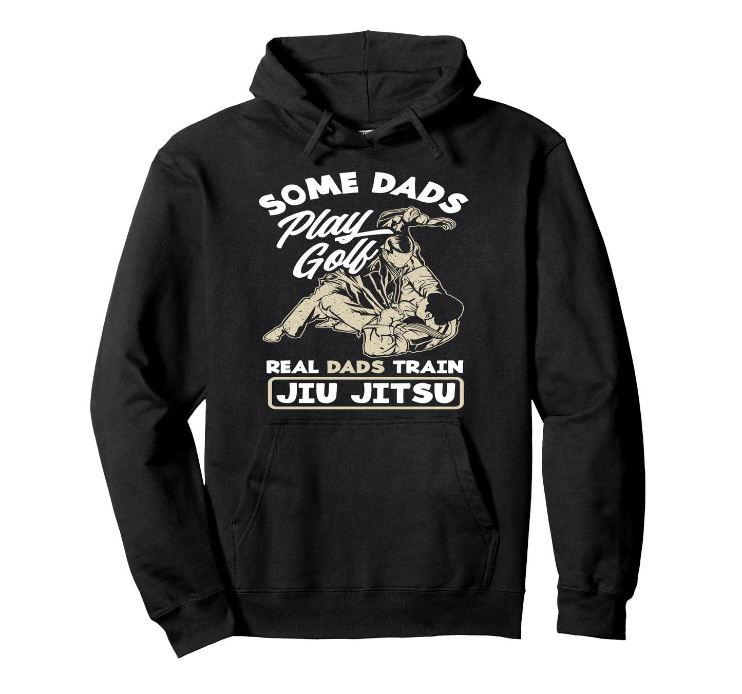 Some Dads Play Golf Real Dads Train Hoodie - Novelty Apparel for Adults - T-Shirt, Sweatshirt, Hoodie