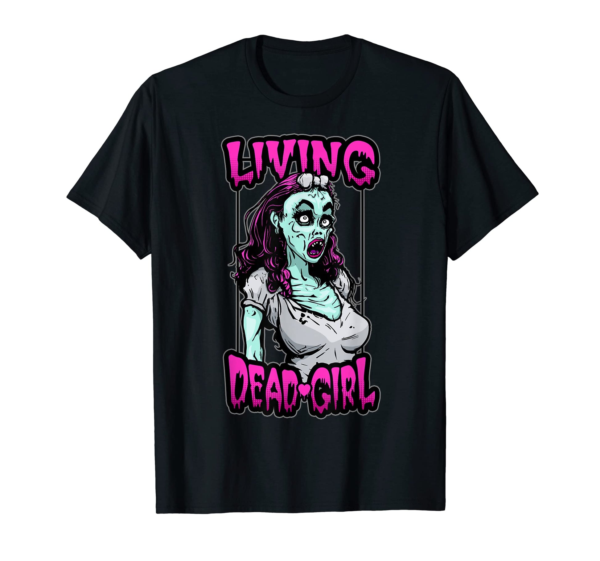 Living Dead Funny Halloween Pop Art T-Shirt - Minimalist Print Unisex - T-Shirt, Sweatshirt, Hoodie
