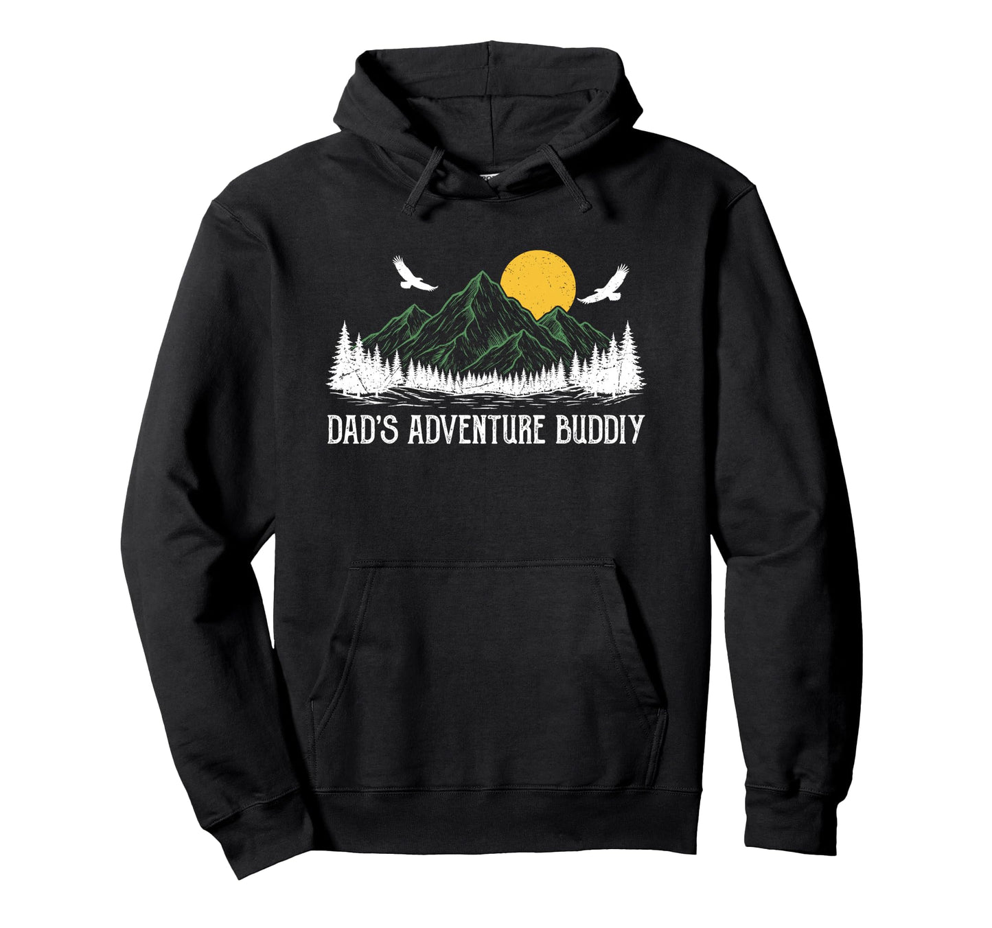 Dads Adventure Buddy Matching Camping Hoodie - Streetwear Style for Adults - T-Shirt, Sweatshirt, Hoodie