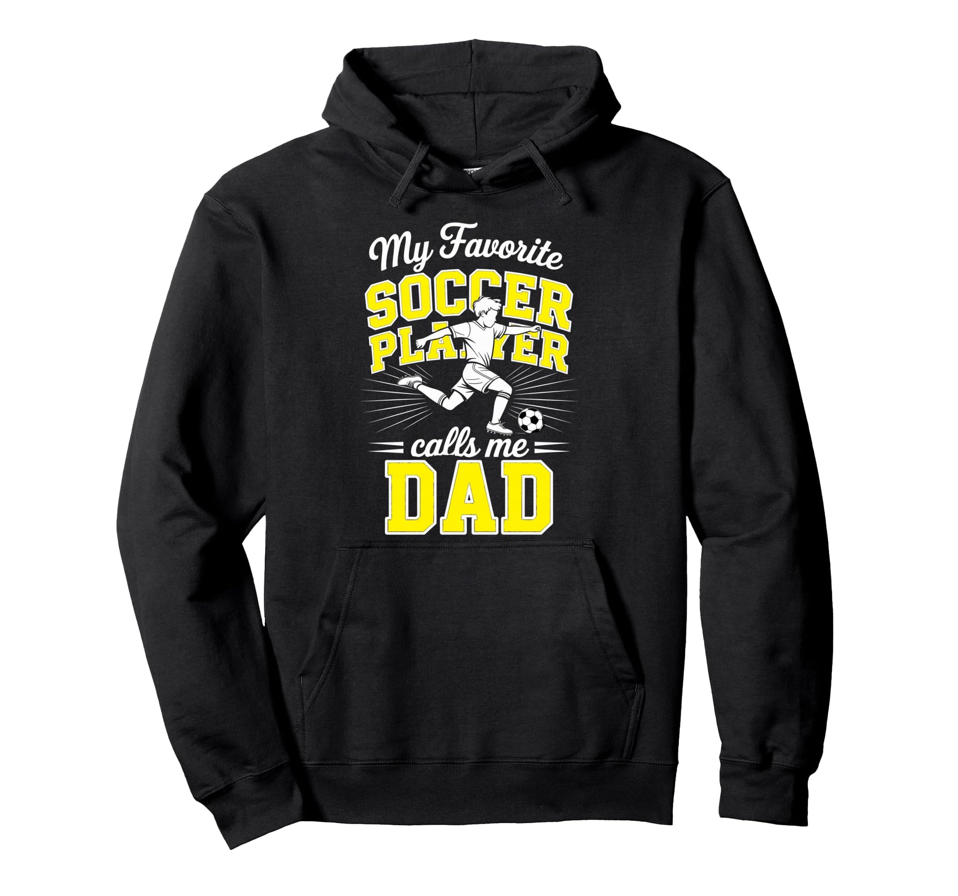 Soccer My Favorite Soccer Player Calls Hoodie - Novelty Apparel for Adults - T-Shirt, Sweatshirt, Hoodie