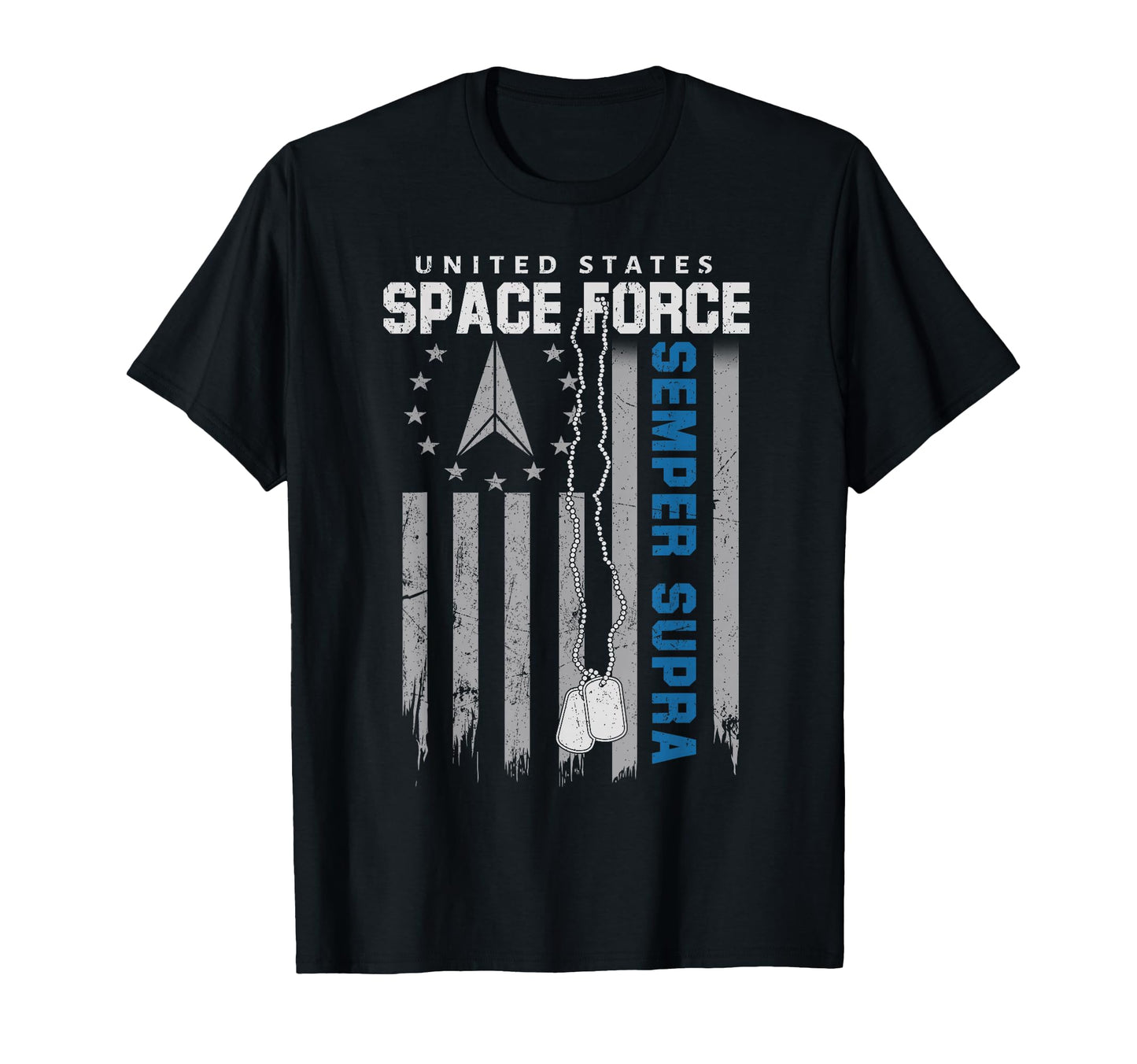 Proud Us Space Force Guardian Veteran T-Shirt - Novelty Apparel for Adults - T-Shirt, Sweatshirt, Hoodie