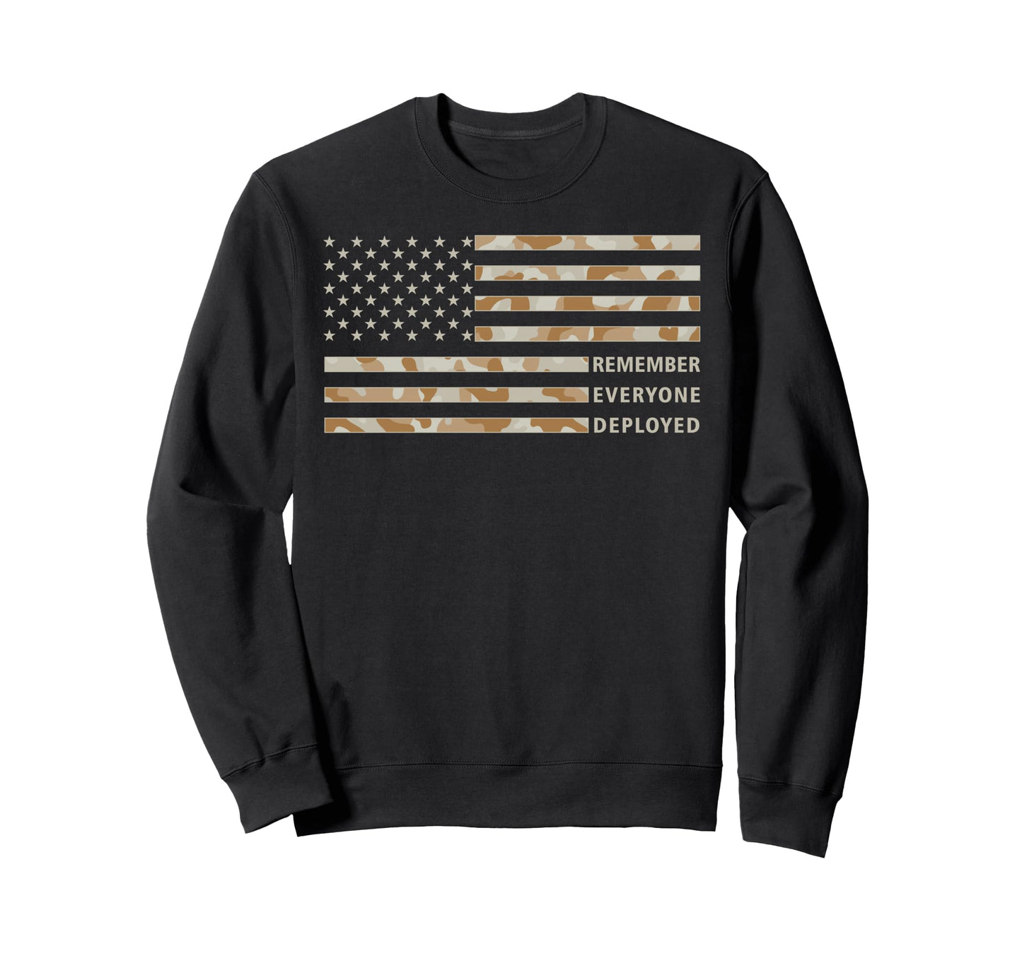 Red Friday Remember Everyone Deployed Sweatshirt - Trendy Graphic Unisex - T-Shirt, Sweatshirt, Hoodie