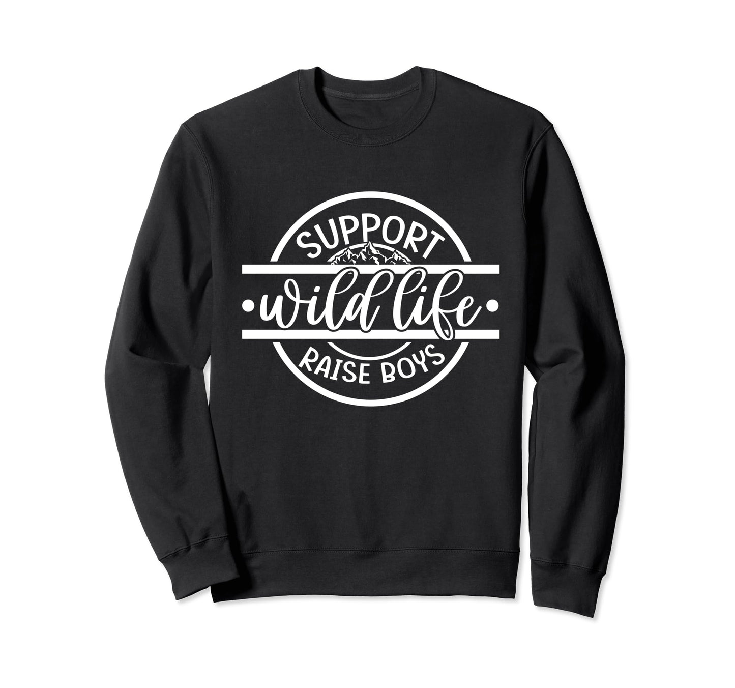 Mom Dad Funny Camping Support Sweatshirt - Custom Art Print for Adults - T-Shirt, Sweatshirt, Hoodie