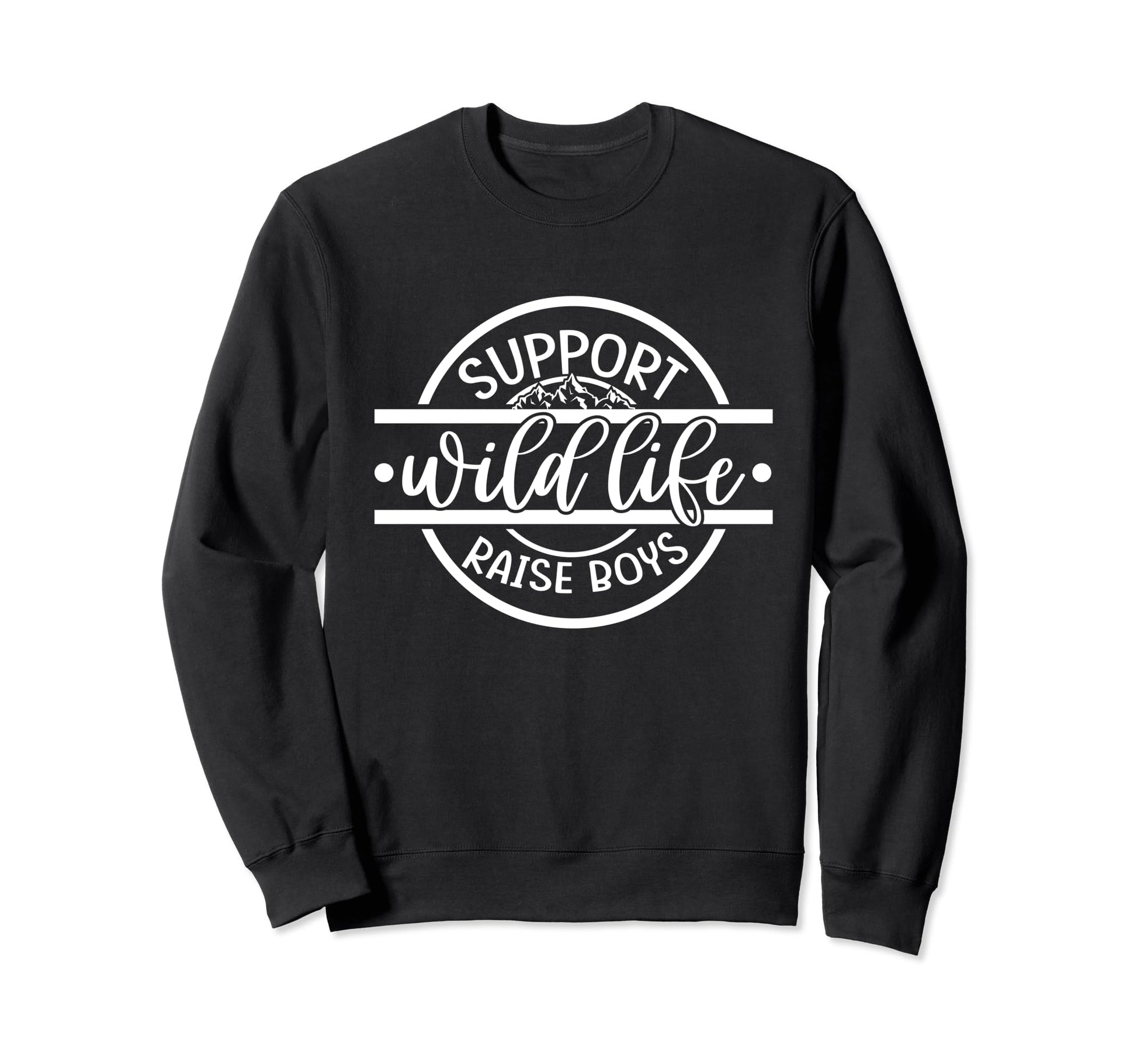 Mom Dad Funny Camping Support Sweatshirt - Custom Art Print for Adults - T-Shirt, Sweatshirt, Hoodie