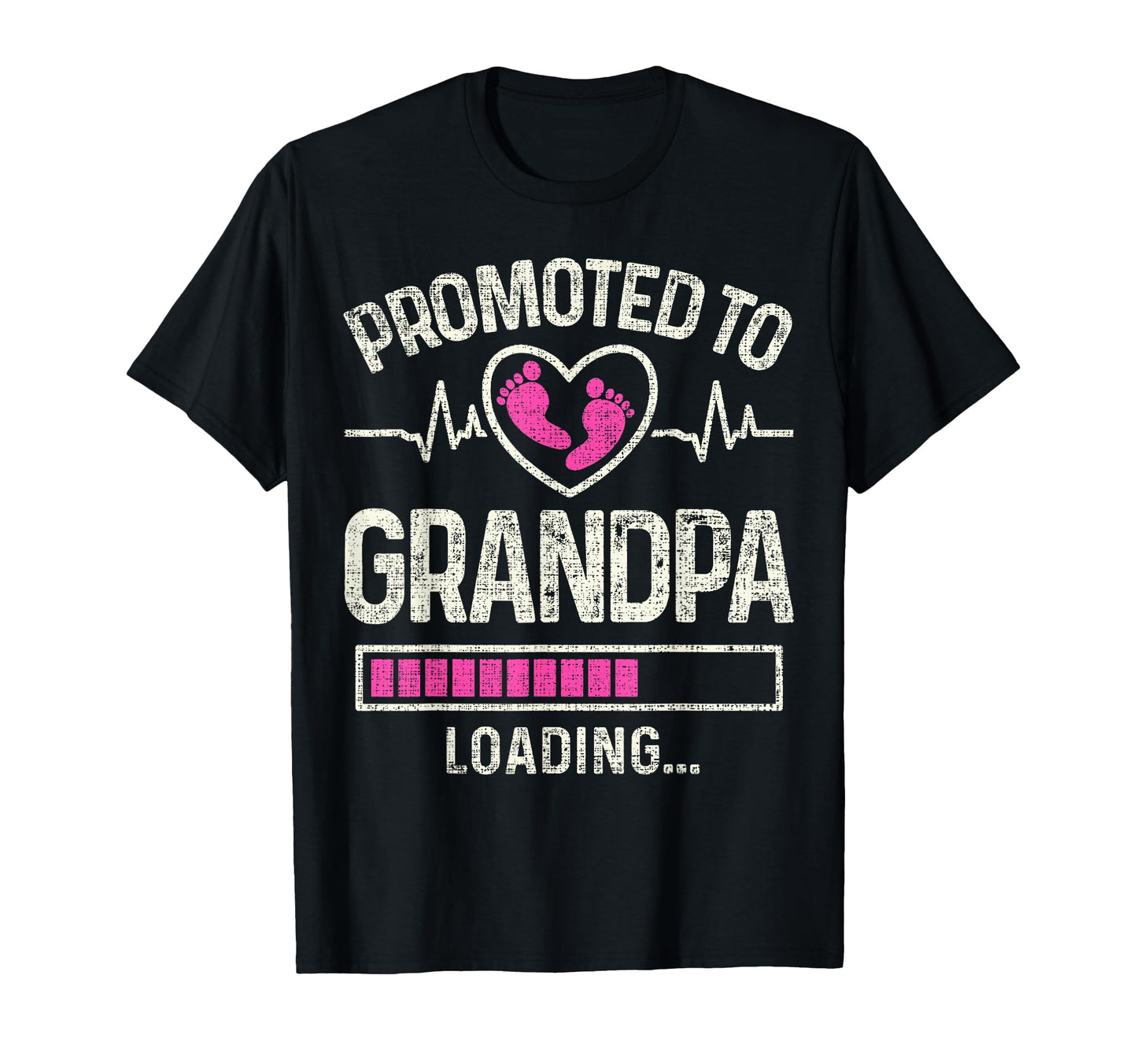 Mens Promoted To Grandpa Pregnancy T-Shirt - Graphic Print Men Women - T-Shirt, Sweatshirt, Hoodie