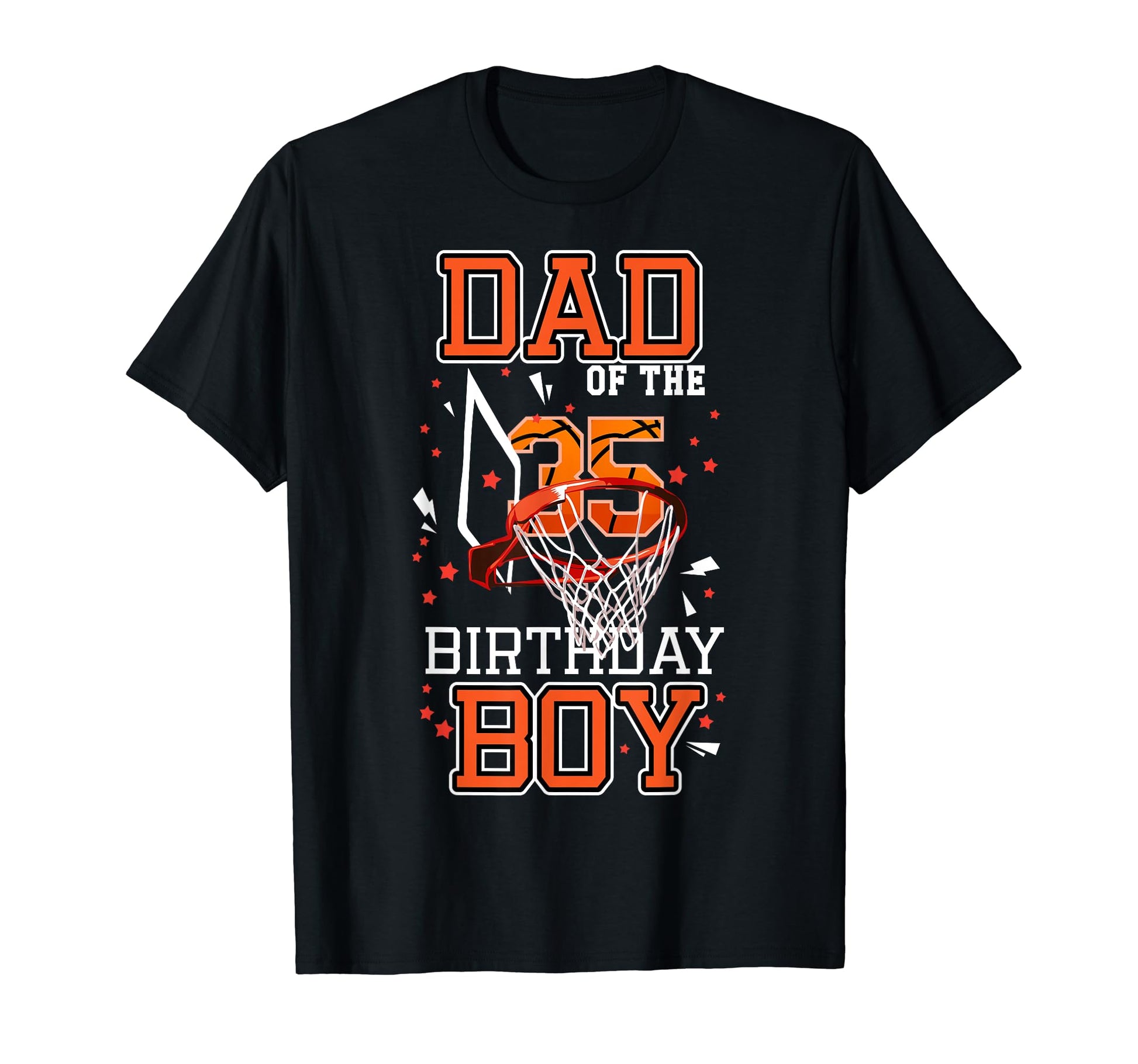 Dad 35Th Birthday Basketball Themed T-Shirt - Streetwear Style Men Women - T-Shirt, Sweatshirt, Hoodie