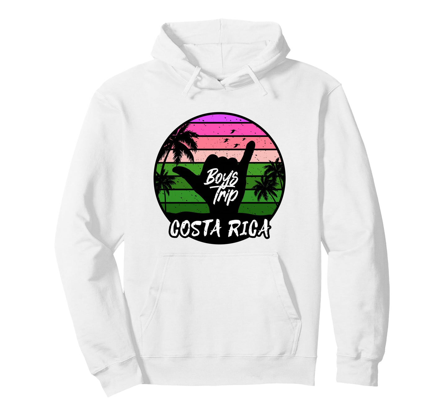Costa Rica Guys Trip Matching Hoodie - Aesthetic Graphic Men Women - T-Shirt, Sweatshirt, Hoodie