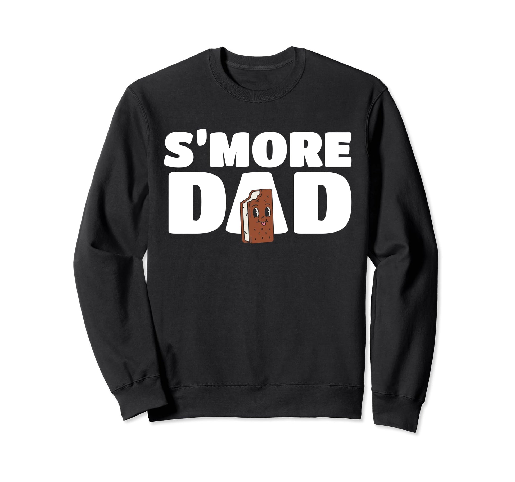 Smore Dad Fathers Day Smore Sweatshirt - Graphic Print for Adults - T-Shirt, Sweatshirt, Hoodie