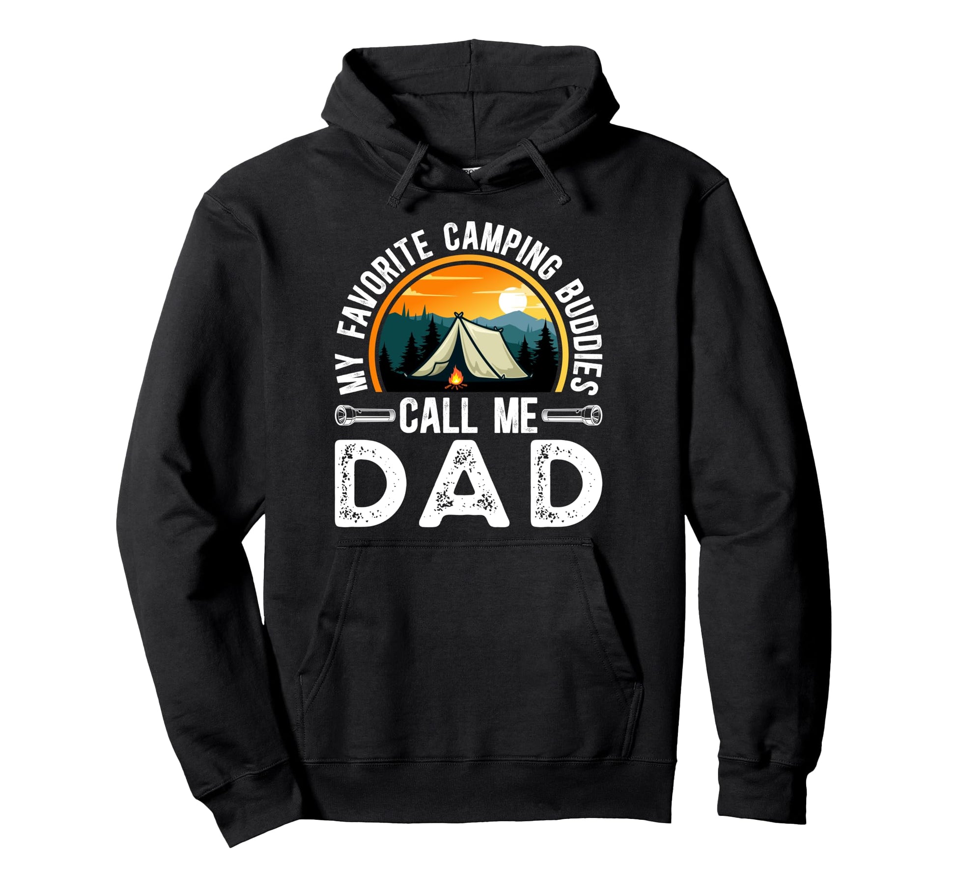 Camping Buddies Call Me Dad Camping Dad Hoodie - Unique Graphic Men Women - T-Shirt, Sweatshirt, Hoodie