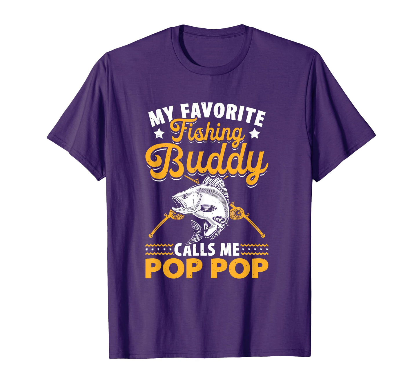 Fishing Grandpa Pop Pop Fishing T-Shirt - Minimalist Print for Adults - T-Shirt, Sweatshirt, Hoodie