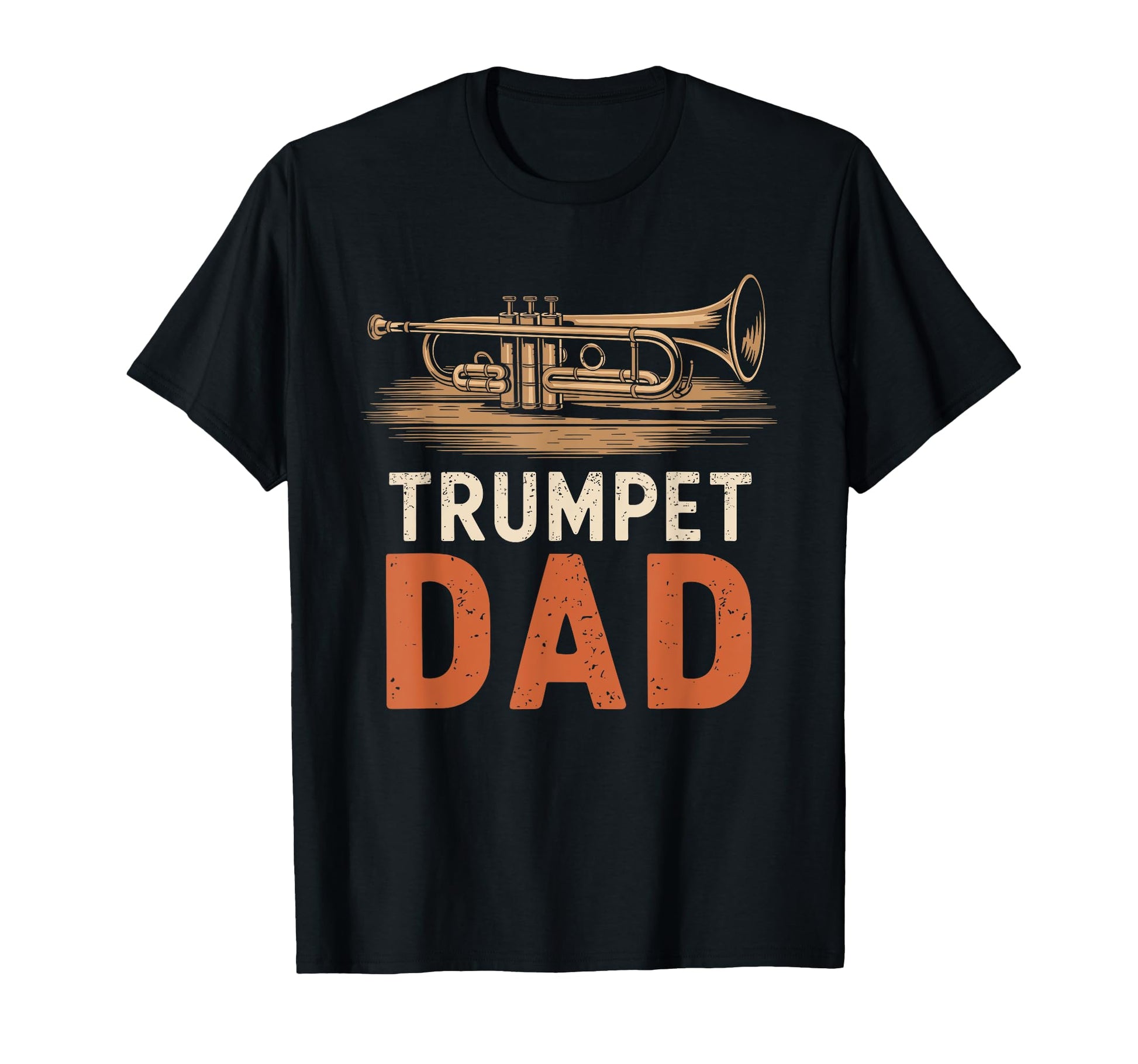 Trumpet Player Dad Trumpeter Father T-Shirt - Custom Art Print Men Women - T-Shirt, Sweatshirt, Hoodie