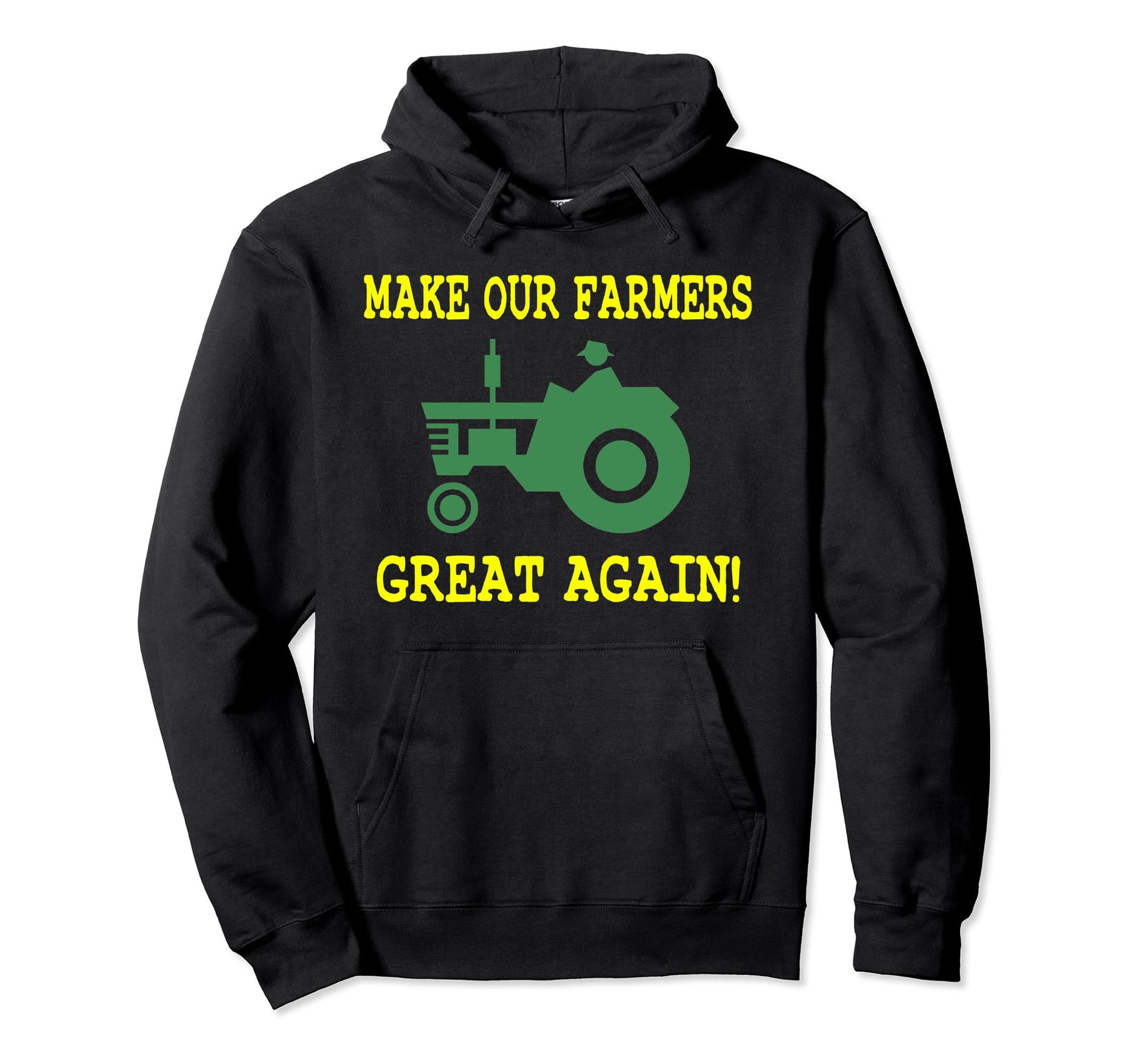 Make Farmers Great Again Hat Trump Hoodie - Graphic Print Men Women - T-Shirt, Sweatshirt, Hoodie
