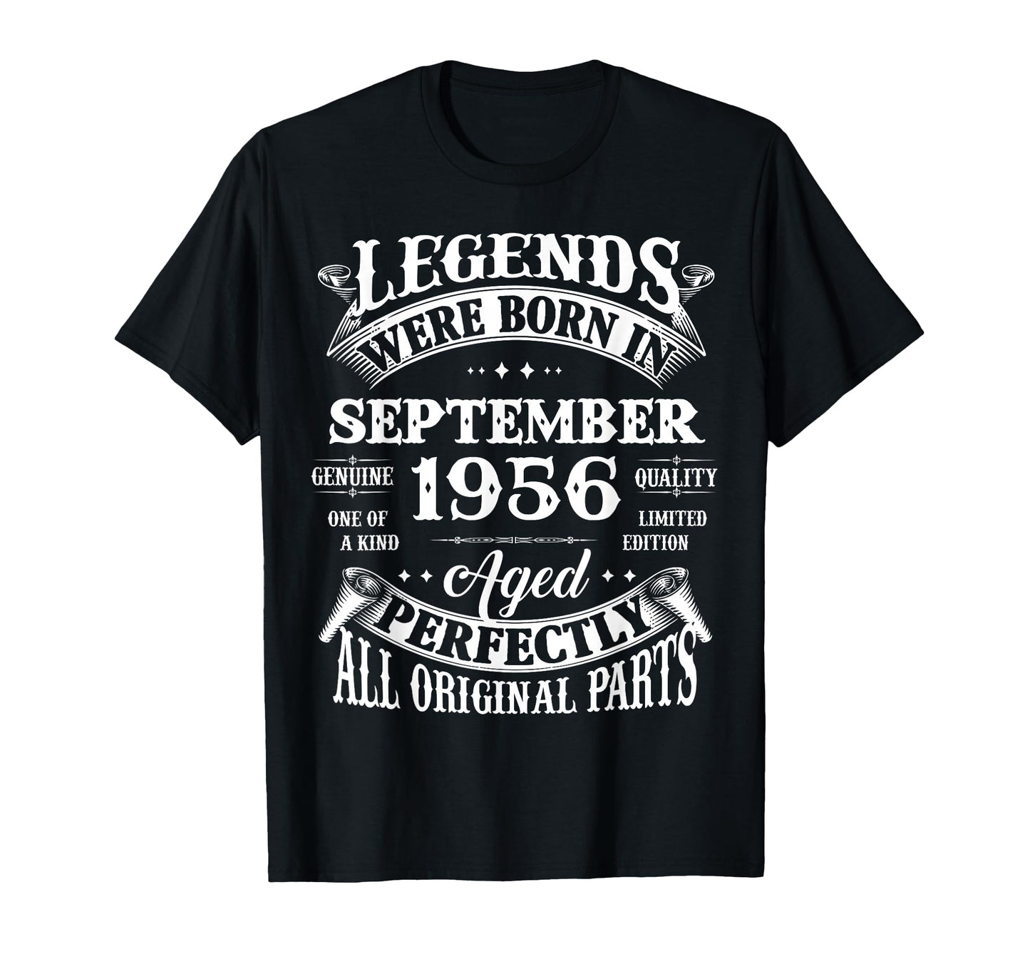 70Th Birthday Gift Legends Born T-Shirt - Casual Everyday Wear Unisex - T-Shirt, Sweatshirt, Hoodie