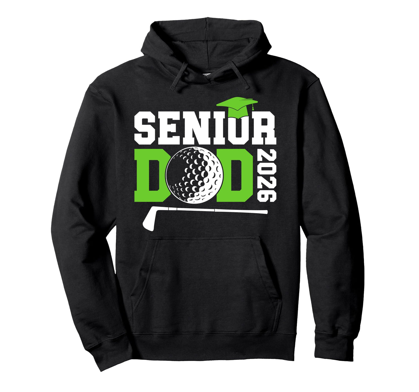 Golf Senior Dad Senior Golf Player Dad Hoodie - Streetwear Style Men Women - T-Shirt, Sweatshirt, Hoodie