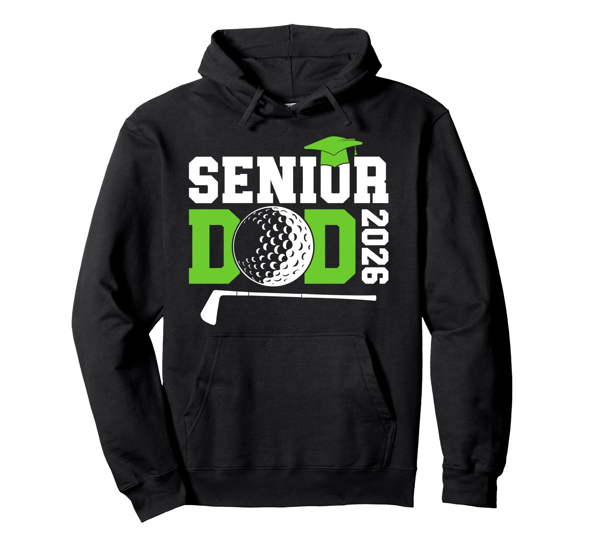 Golf Senior Dad Senior Golf Player Dad Hoodie - Streetwear Style Men Women - T-Shirt, Sweatshirt, Hoodie