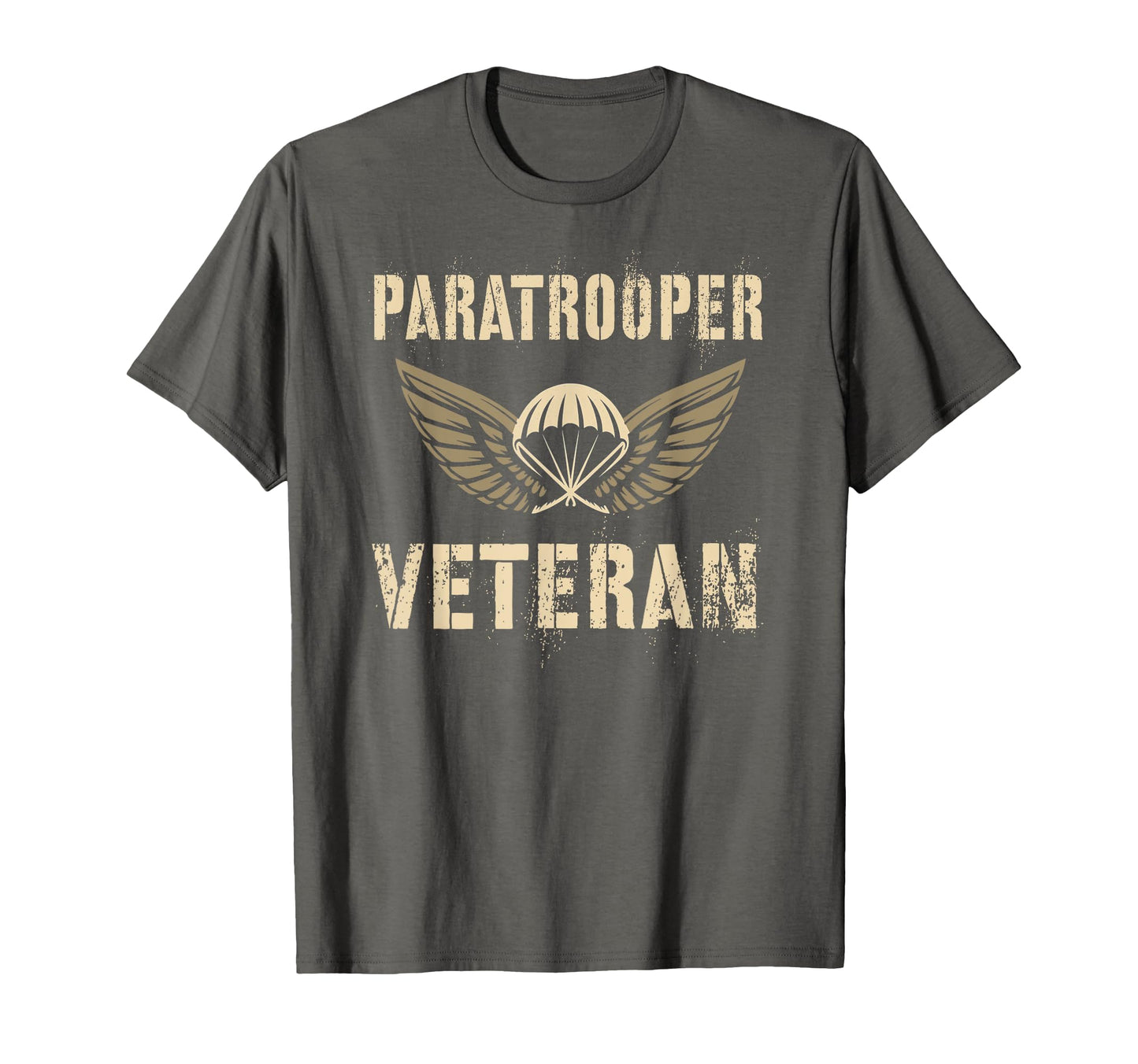 Heroic Paratrooper Veteran Hero Skydive T-Shirt - Trendy Graphic Men Women - T-Shirt, Sweatshirt, Hoodie