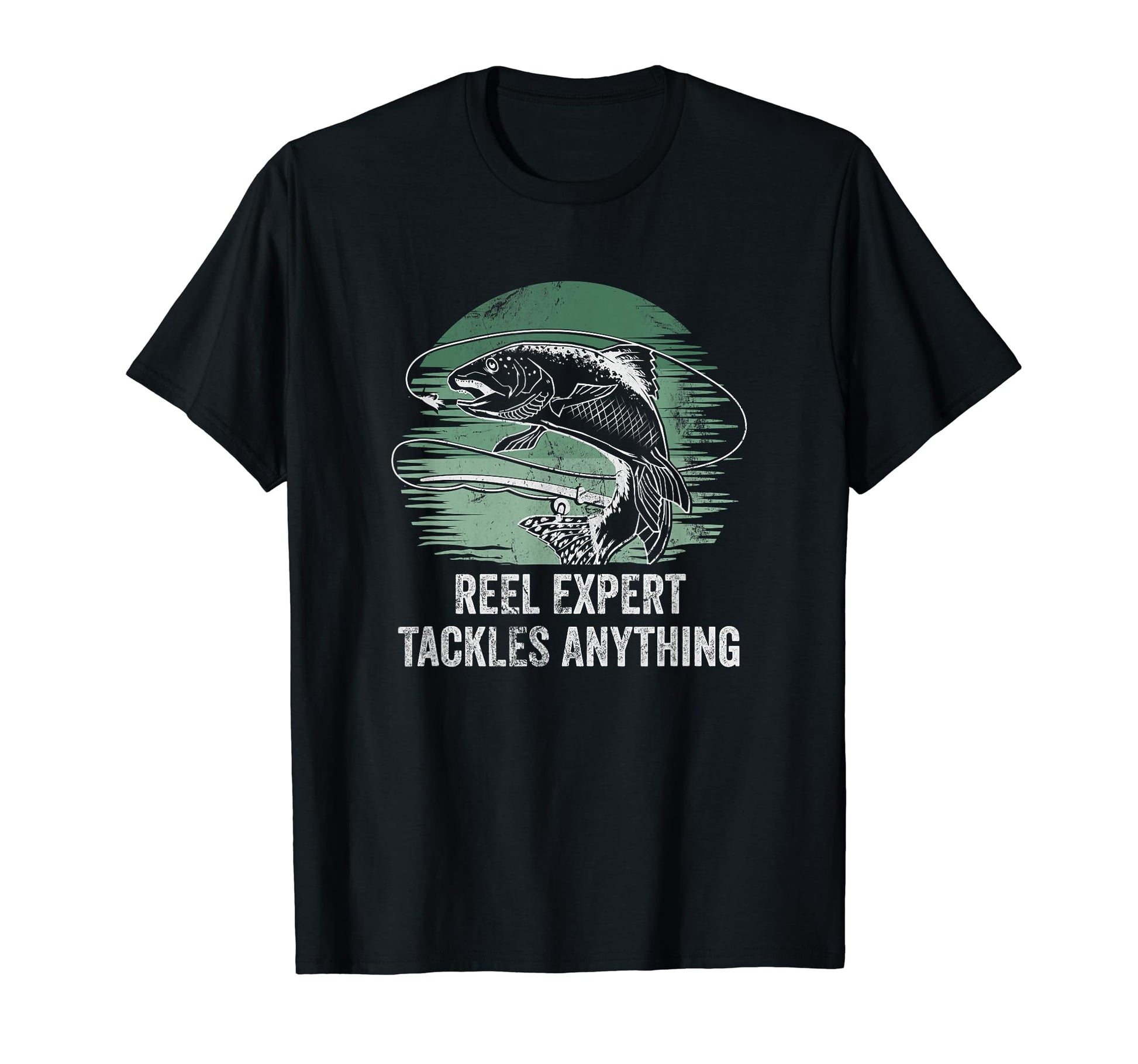 Reel Expert Tackles Anything Fishing T-Shirt - Novelty Apparel for Adults - T-Shirt, Sweatshirt, Hoodie