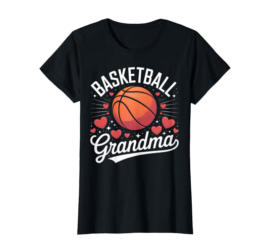 Basketball Grandma Sports T-Shirt - Minimalist Print Men Women - T-Shirt, Sweatshirt, Hoodie